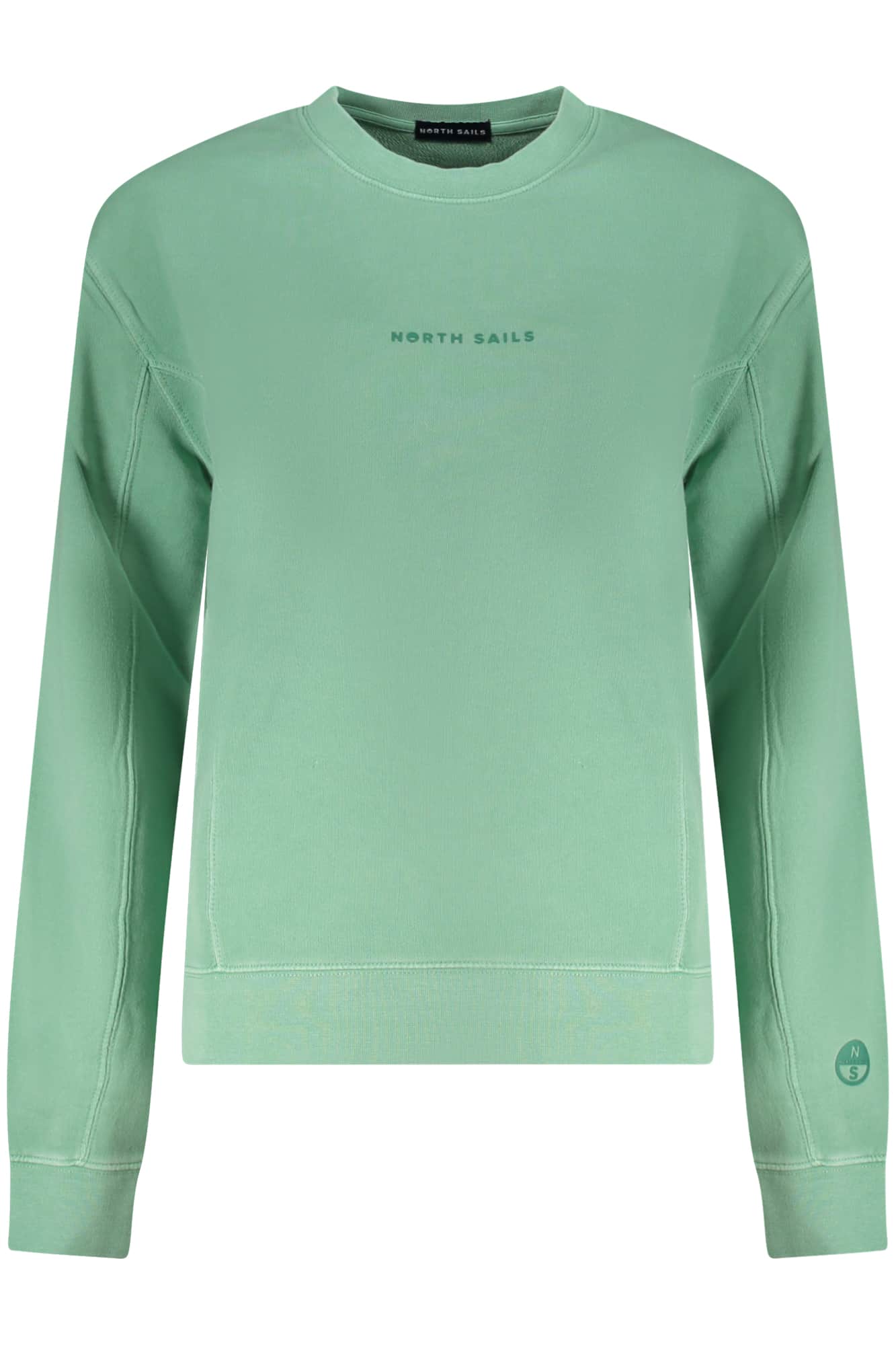 NORTH SAILS WOMEN'S ZIP-UP SWEATSHIRT GREEN
