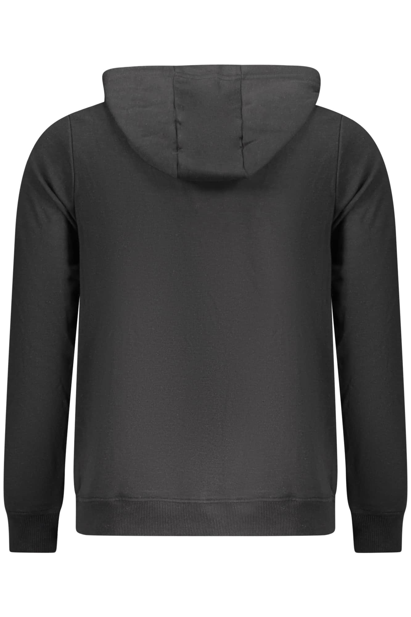 US GRAND MEN'S BLACK ZIP-UP SWEATSHIRT