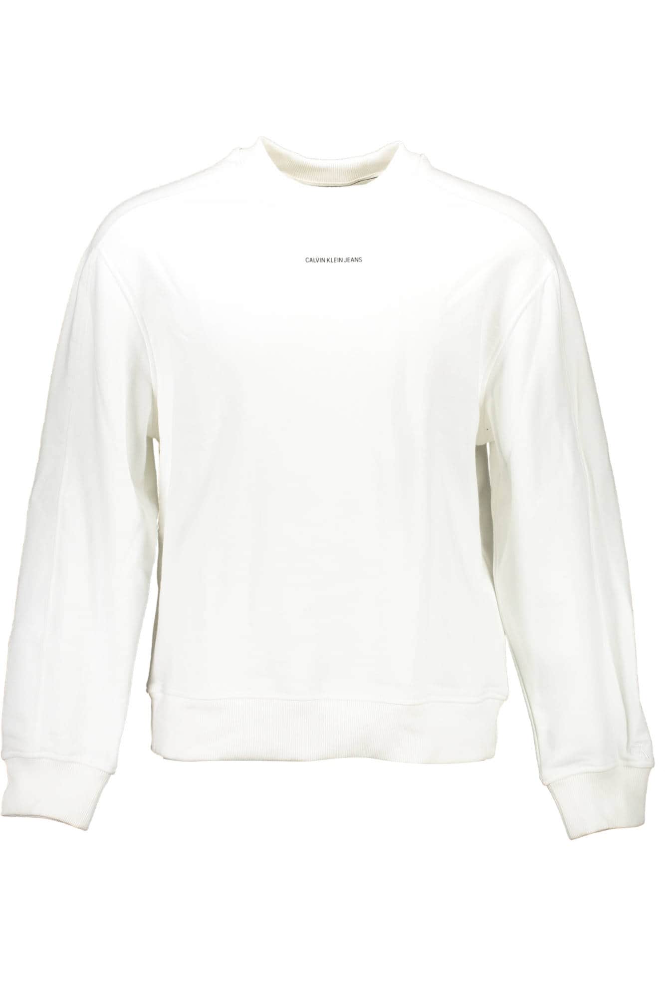 CALVIN KLEIN SWEATSHIRT WITHOUT ZIP MAN WHITE