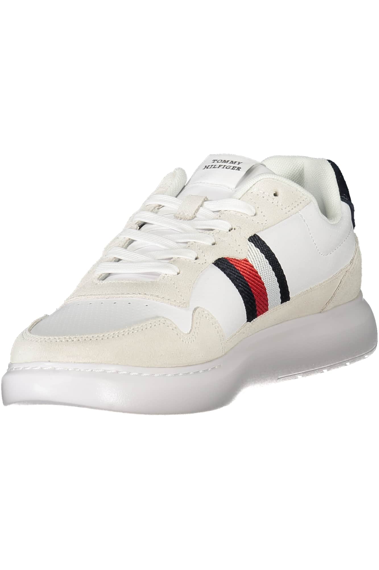 TOMMY HILFIGER MEN'S SPORTS SHOES WHITE