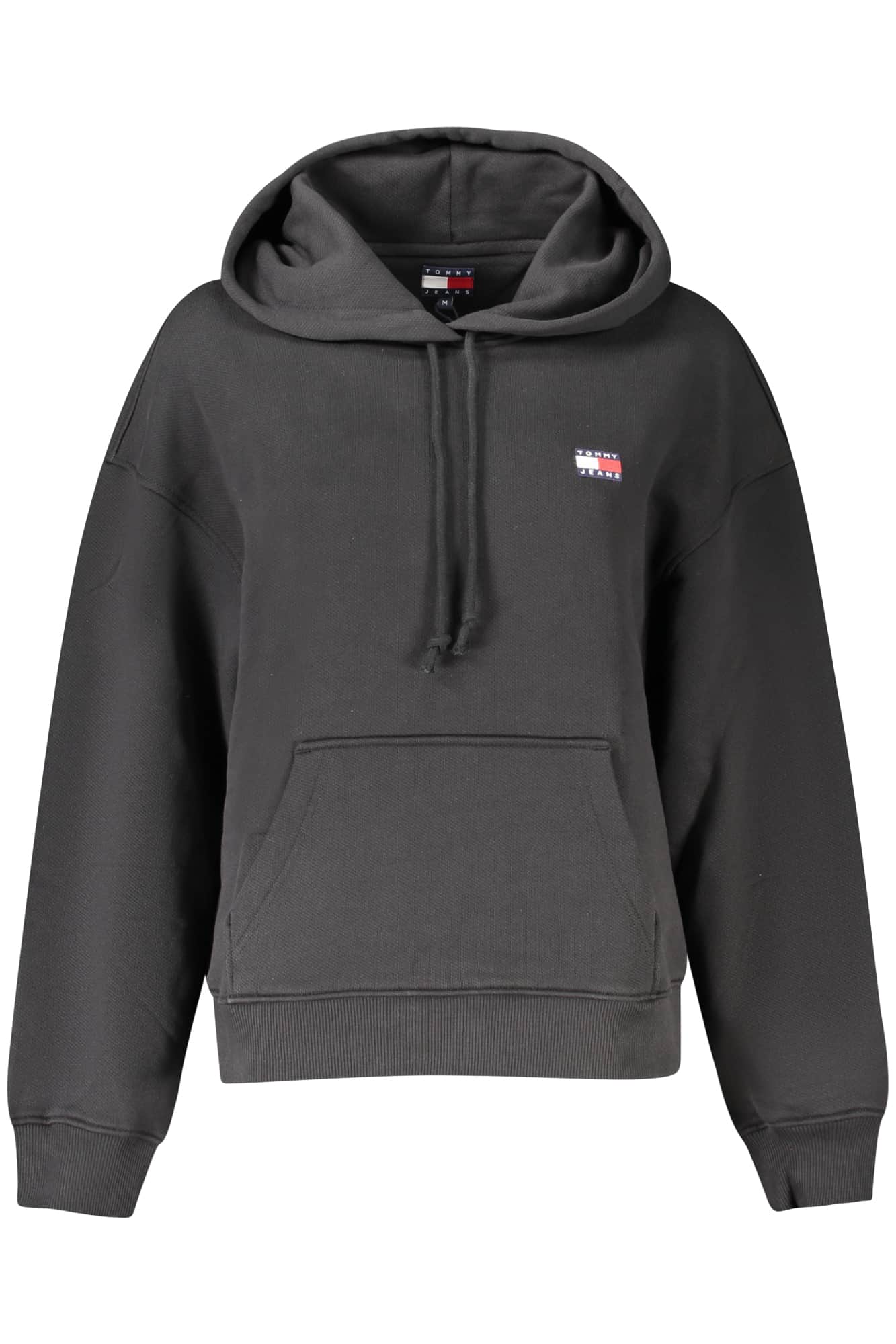TOMMY HILFIGER SWEATSHIRT WITHOUT ZIP WOMEN BLACK