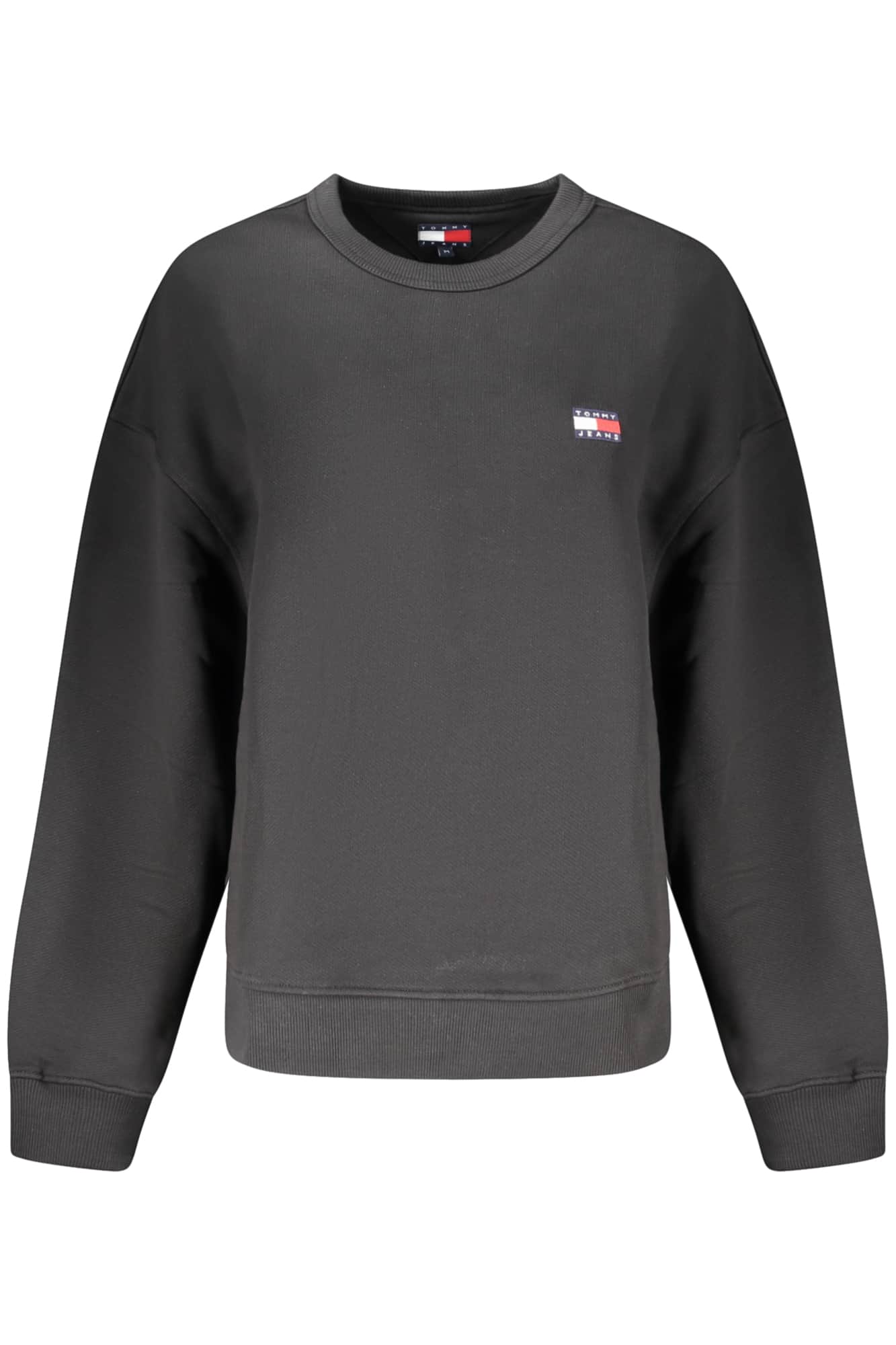 TOMMY HILFIGER SWEATSHIRT WITHOUT ZIP WOMEN BLACK