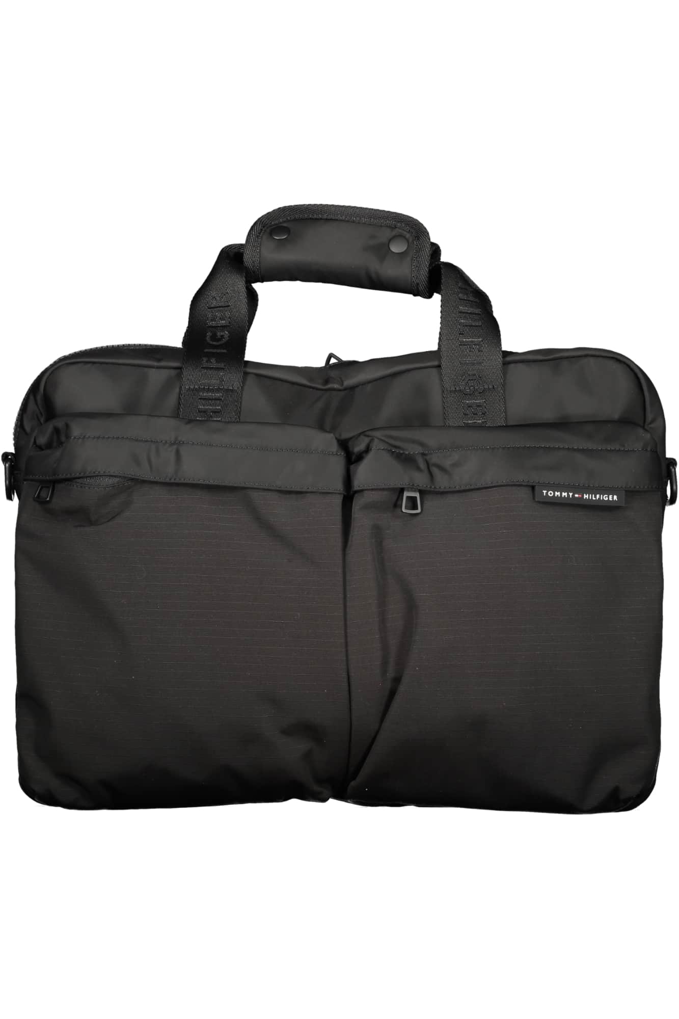 TOMMY HILFIGER MEN'S BRIEFCASE BLACK