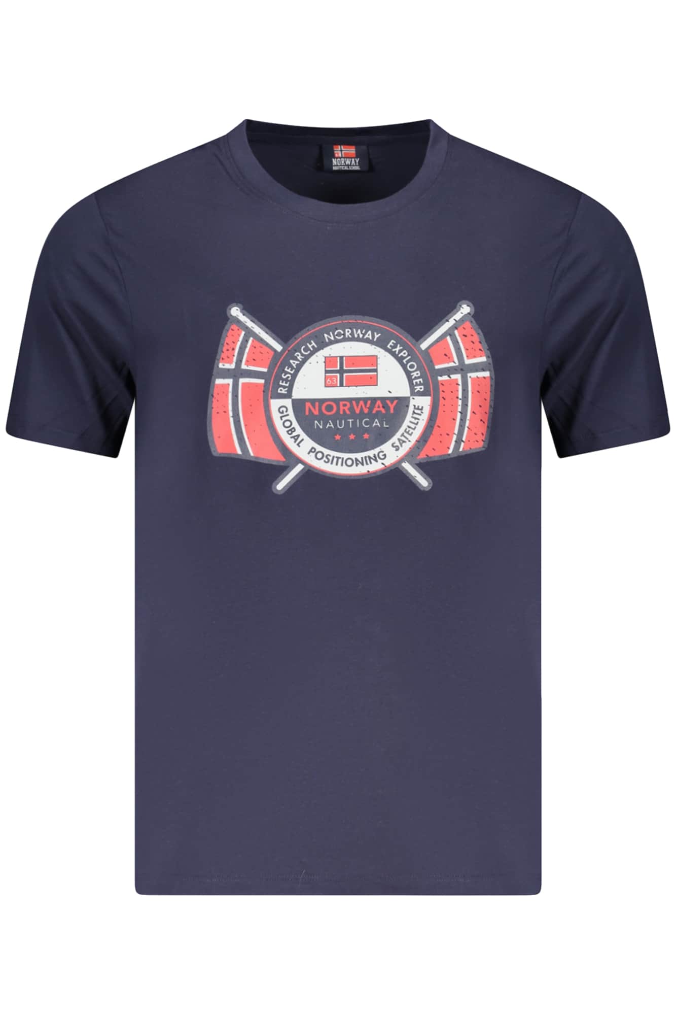 NORWAY 1963 MEN'S SHORT SLEEVE T-SHIRT BLUE