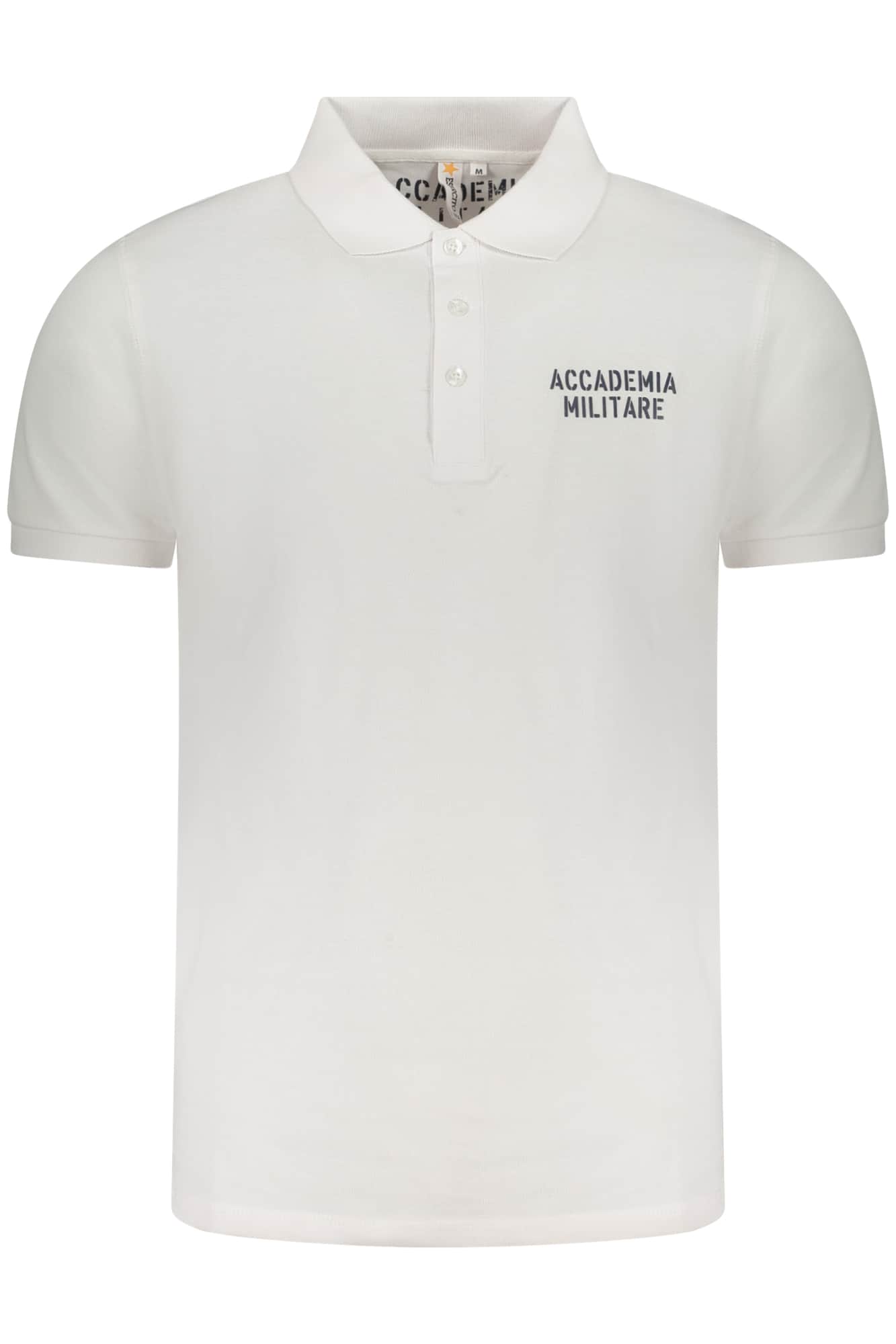 MILITARY ACADEMY MEN'S SHORT SLEEVE POLO WHITE