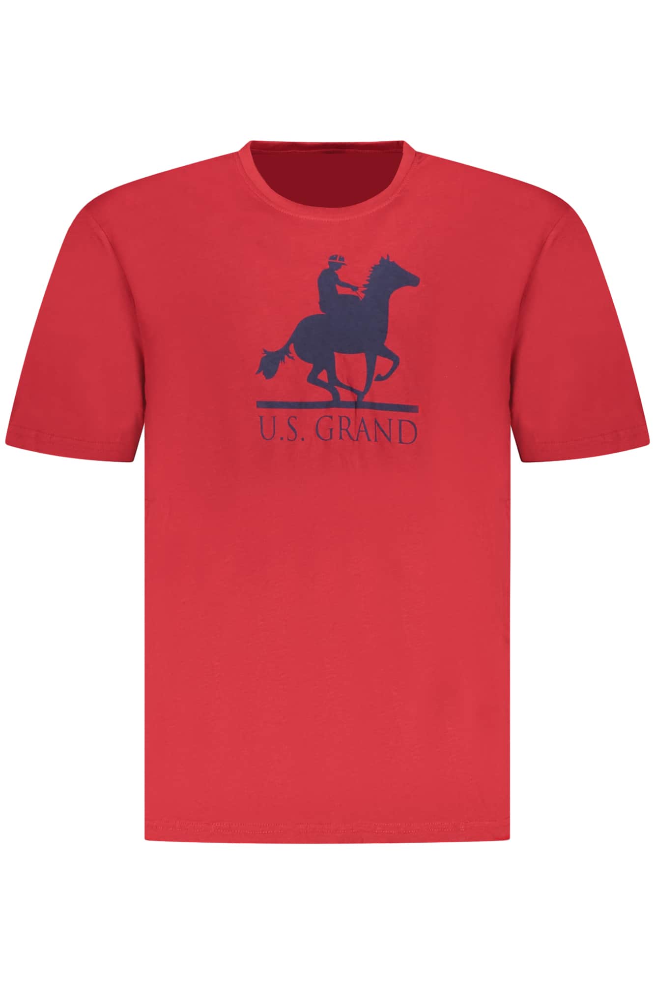 US GRAND MEN'S SHORT-SLEEVE T-SHIRT BLUE