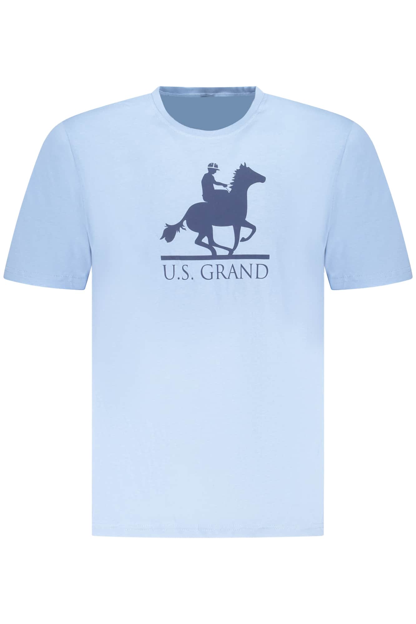 US GRAND MEN'S SHORT-SLEEVE T-SHIRT BLUE