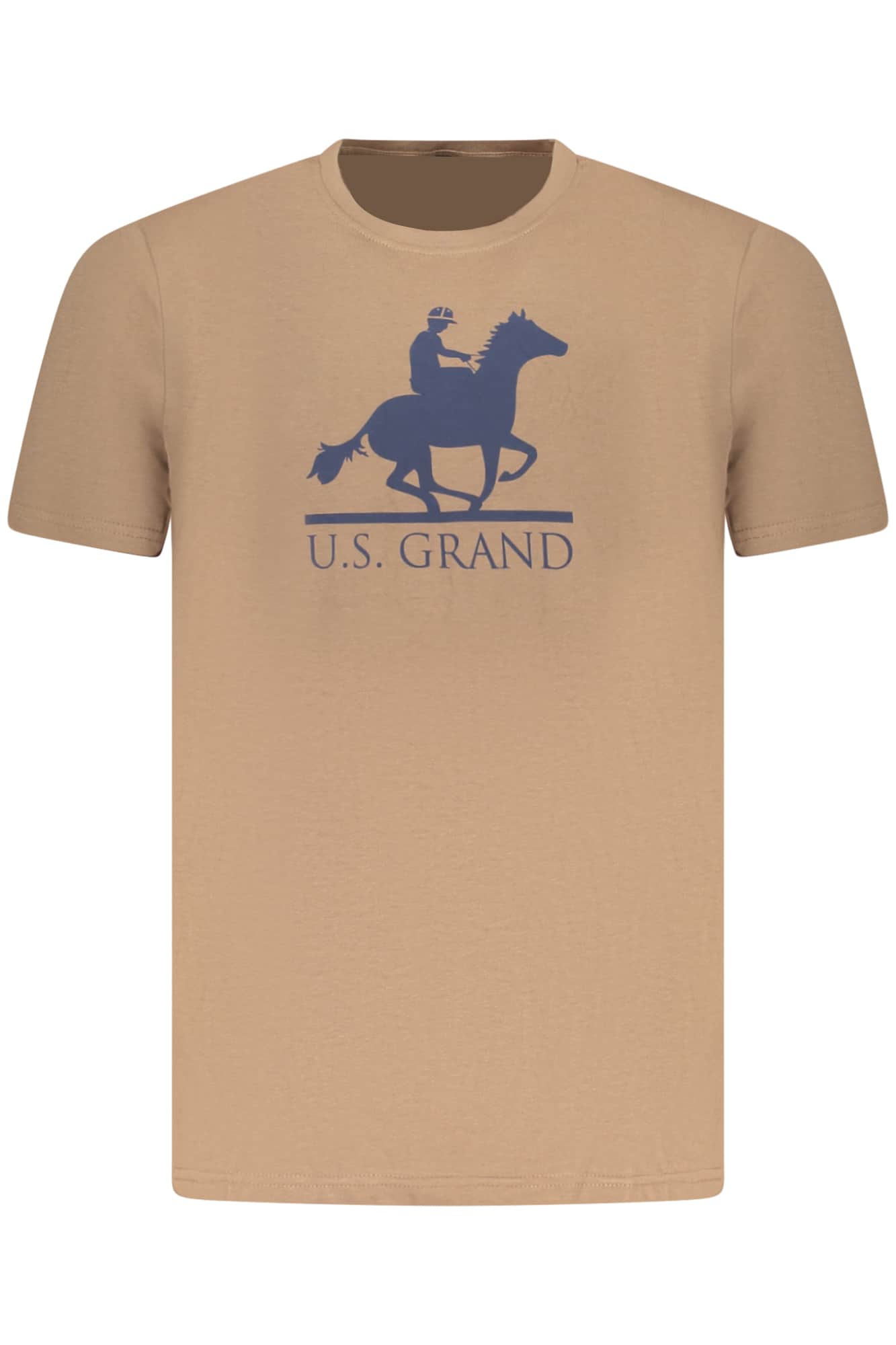 US GRAND MEN'S SHORT-SLEEVE T-SHIRT BLUE
