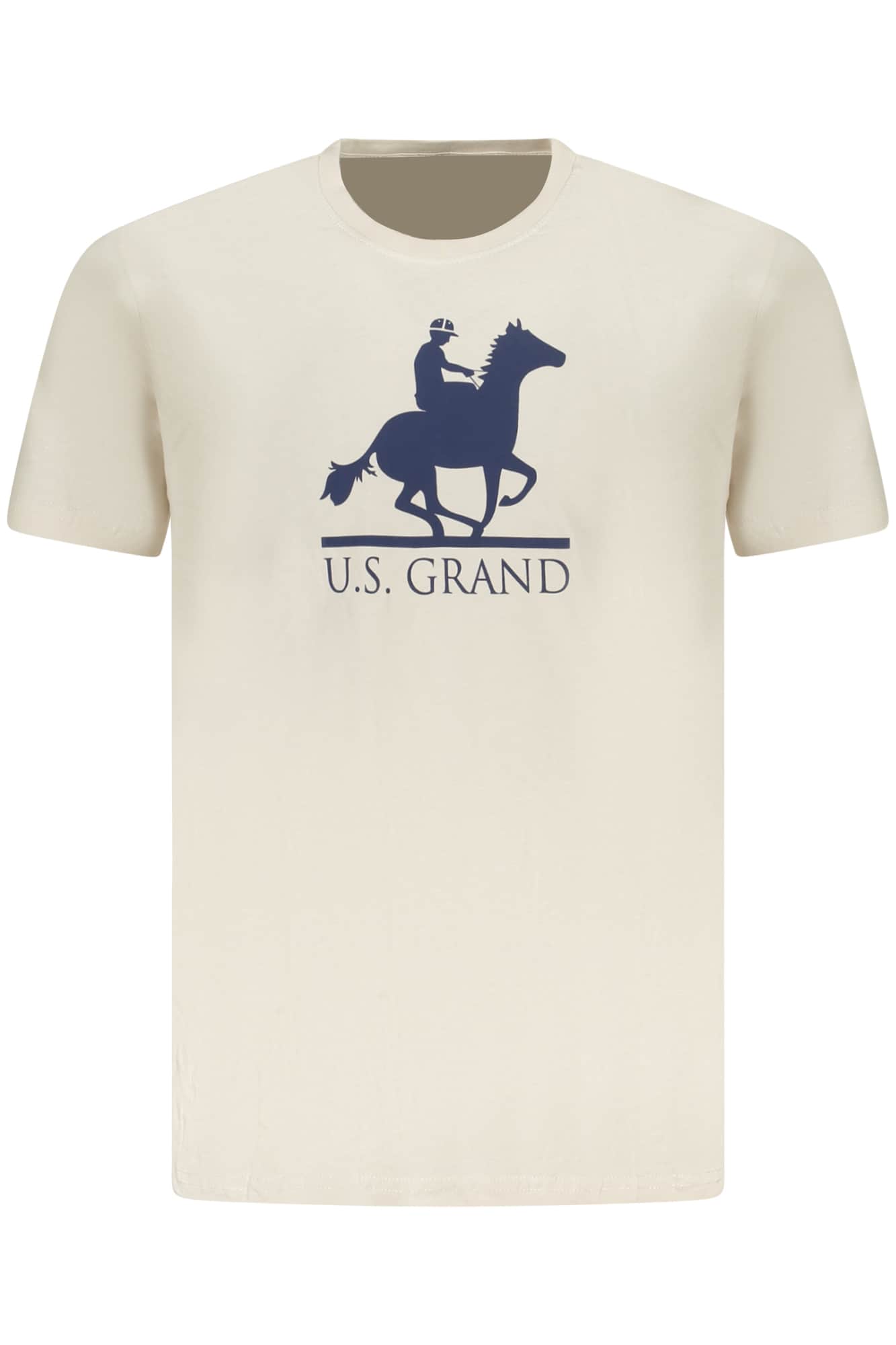 US GRAND MEN'S SHORT-SLEEVE T-SHIRT BLUE