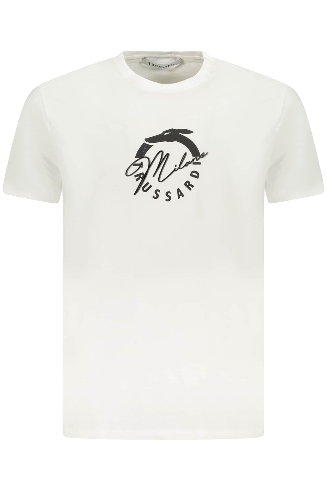 TRUSSARDI SHORT SLEEVE T-SHIRT MEN WHITE
