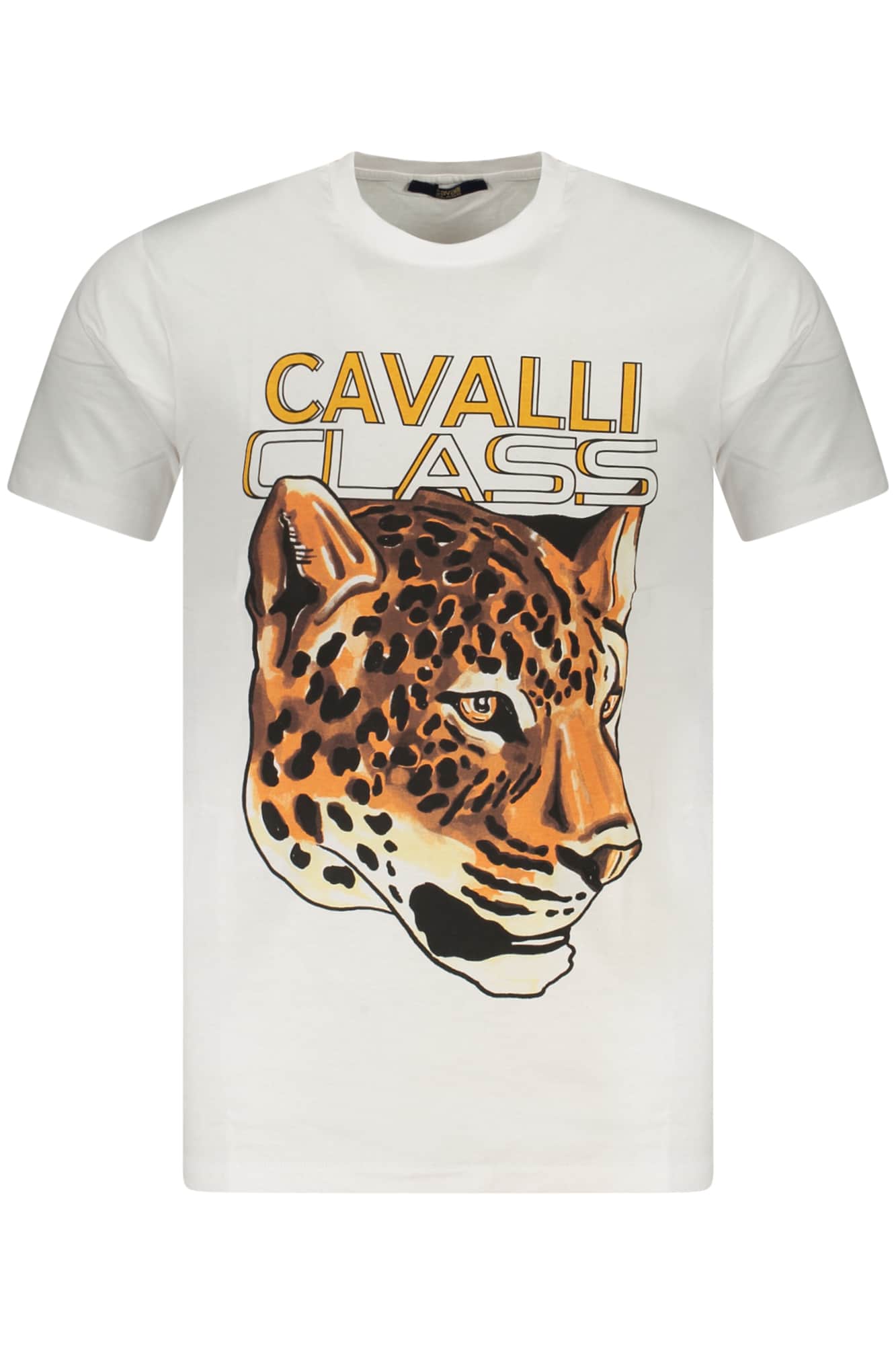 CAVALLI CLASS SHORT SLEEVE T-SHIRT MEN BLACK
