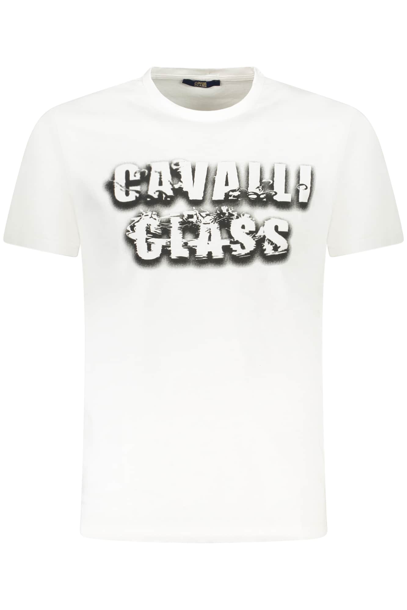 CAVALLI CLASS SHORT SLEEVE T-SHIRT MEN BLACK