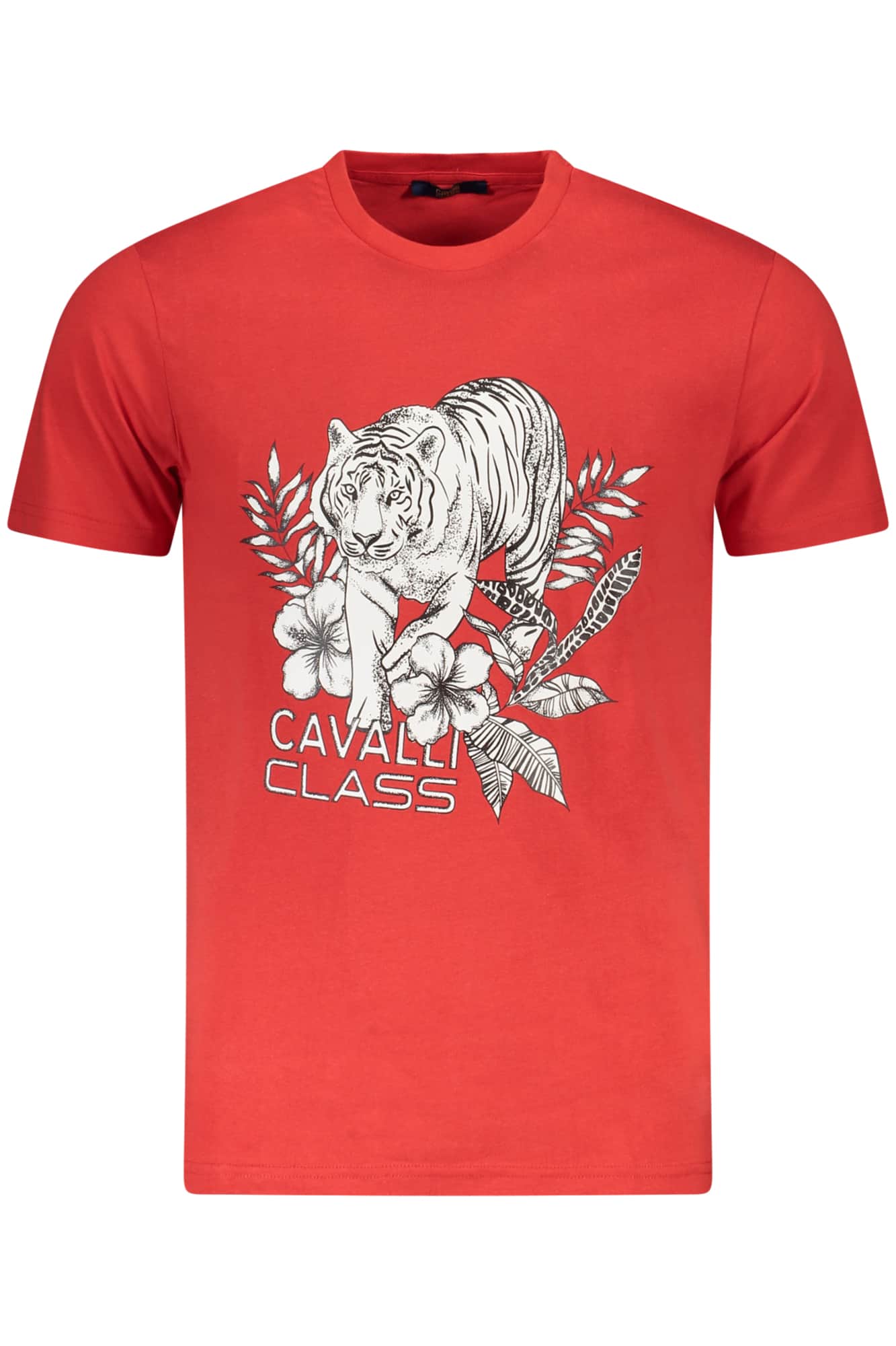 CAVALLI CLASS SHORT SLEEVE T-SHIRT MEN BLUE
