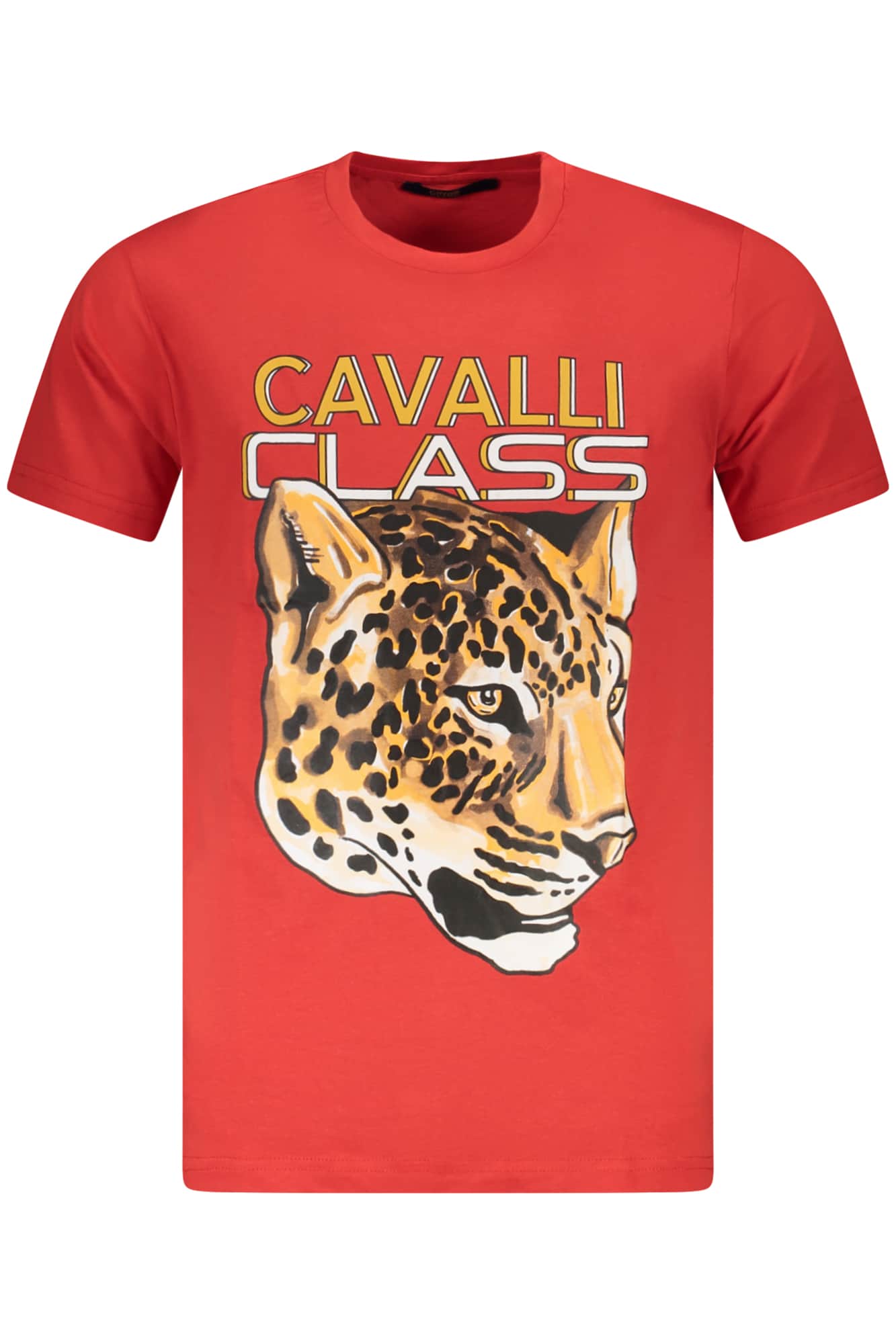 CAVALLI CLASS SHORT SLEEVE T-SHIRT MEN BLACK