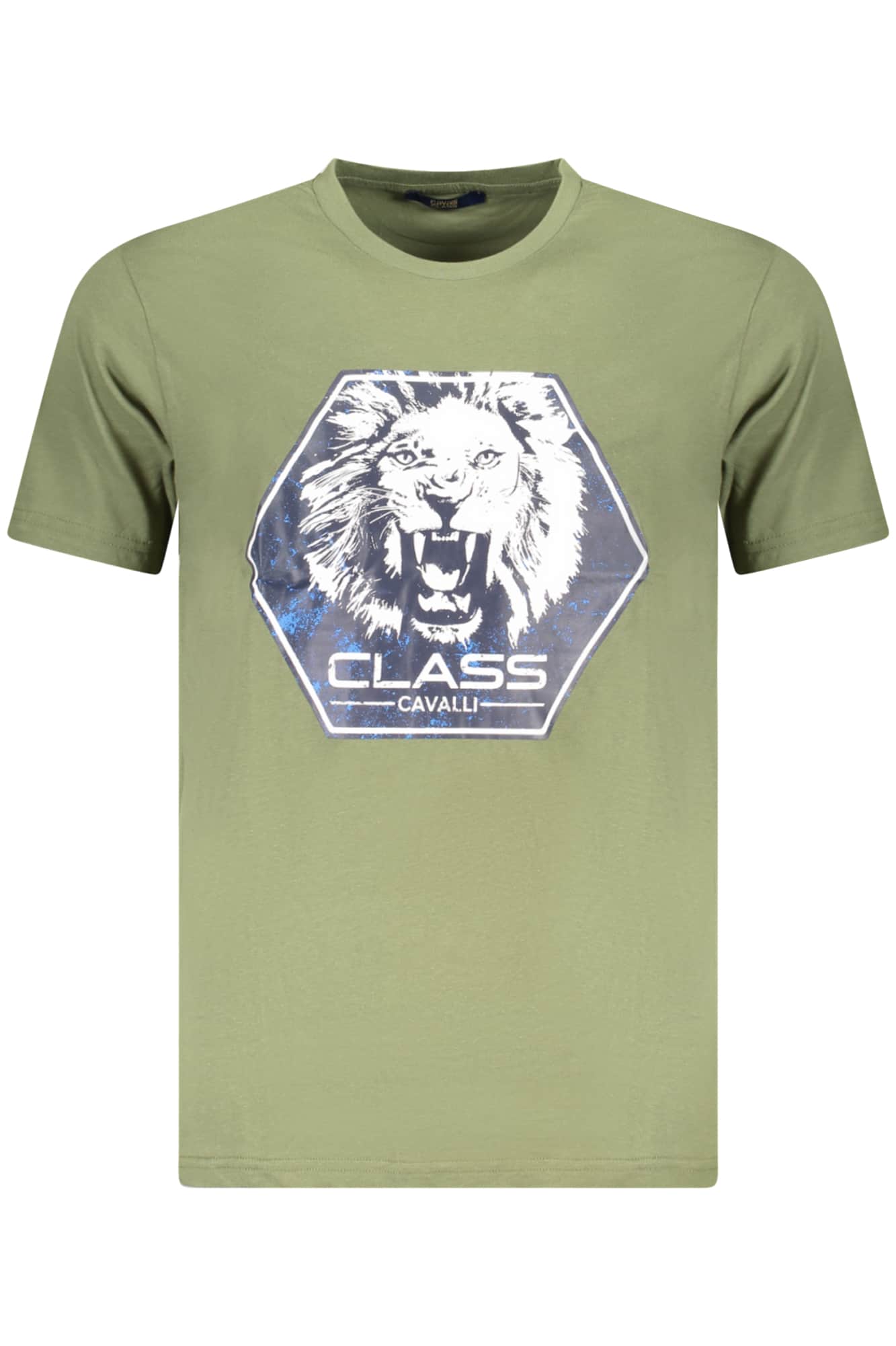 CAVALLI CLASS SHORT SLEEVE T-SHIRT MEN GREEN