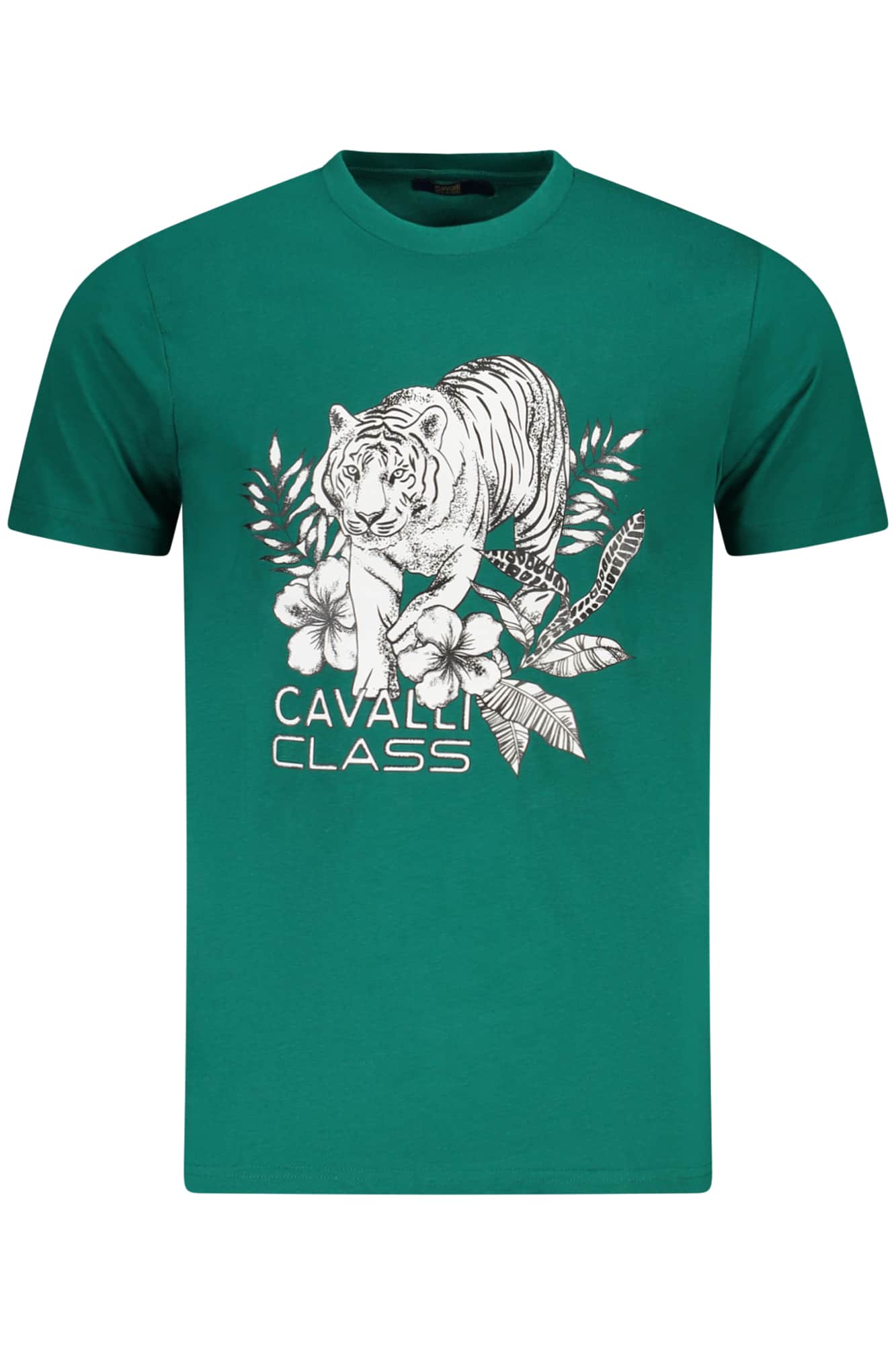 CAVALLI CLASS SHORT SLEEVE T-SHIRT MEN BLUE