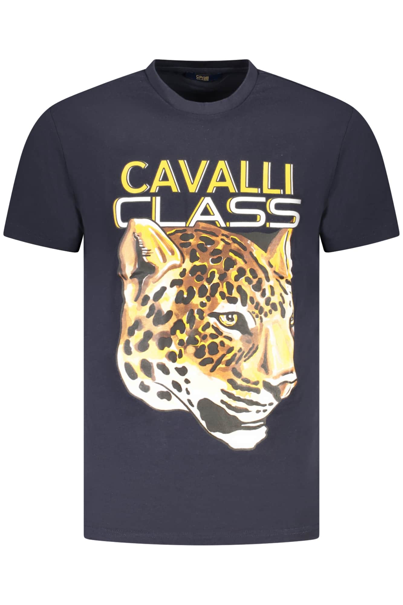 CAVALLI CLASS SHORT SLEEVE T-SHIRT MEN BLACK