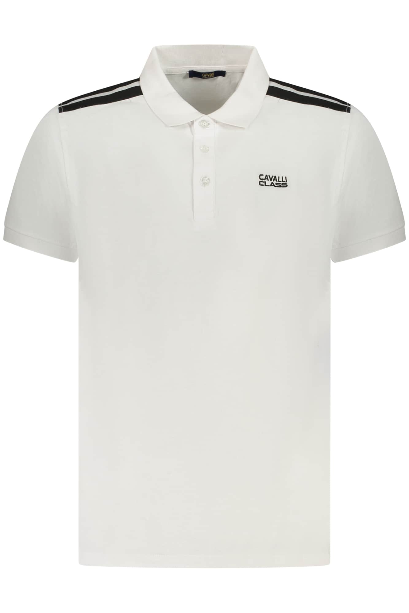 CAVALLI CLASS POLO SHORT SLEEVES MEN WHITE