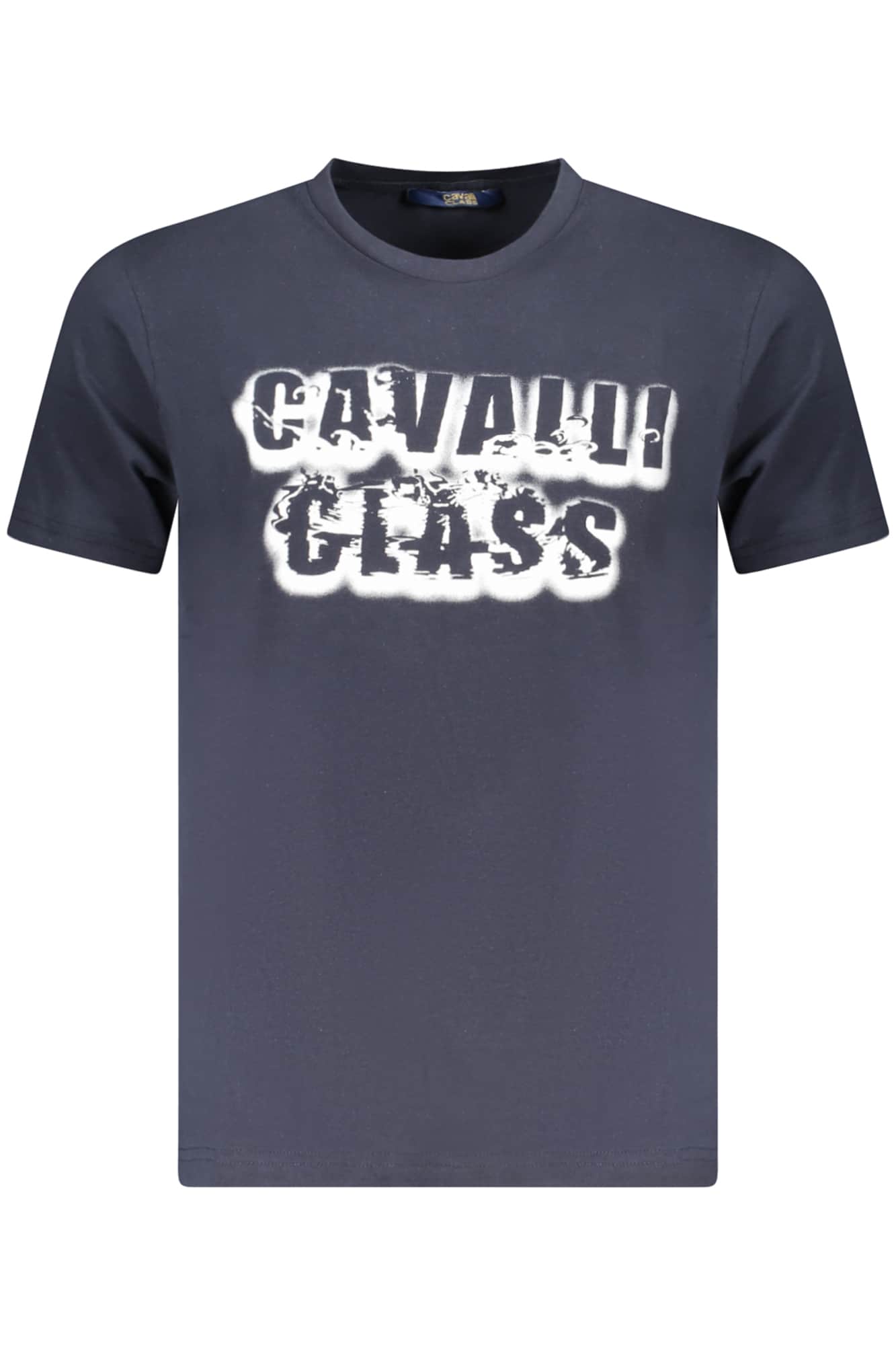 CAVALLI CLASS SHORT SLEEVE T-SHIRT MEN BLACK