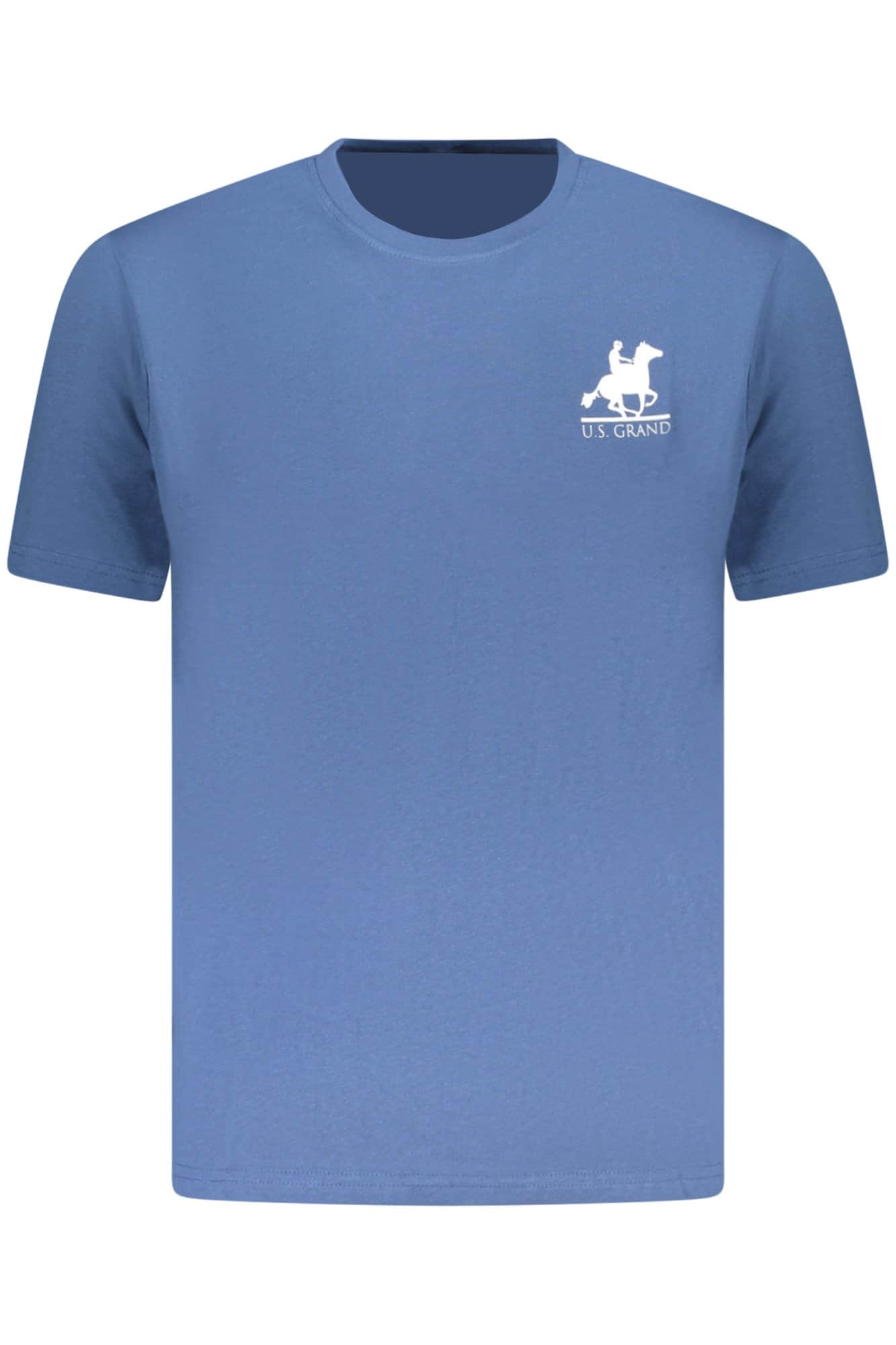 US GRAND MEN'S SHORT-SLEEVE T-SHIRT BLUE
