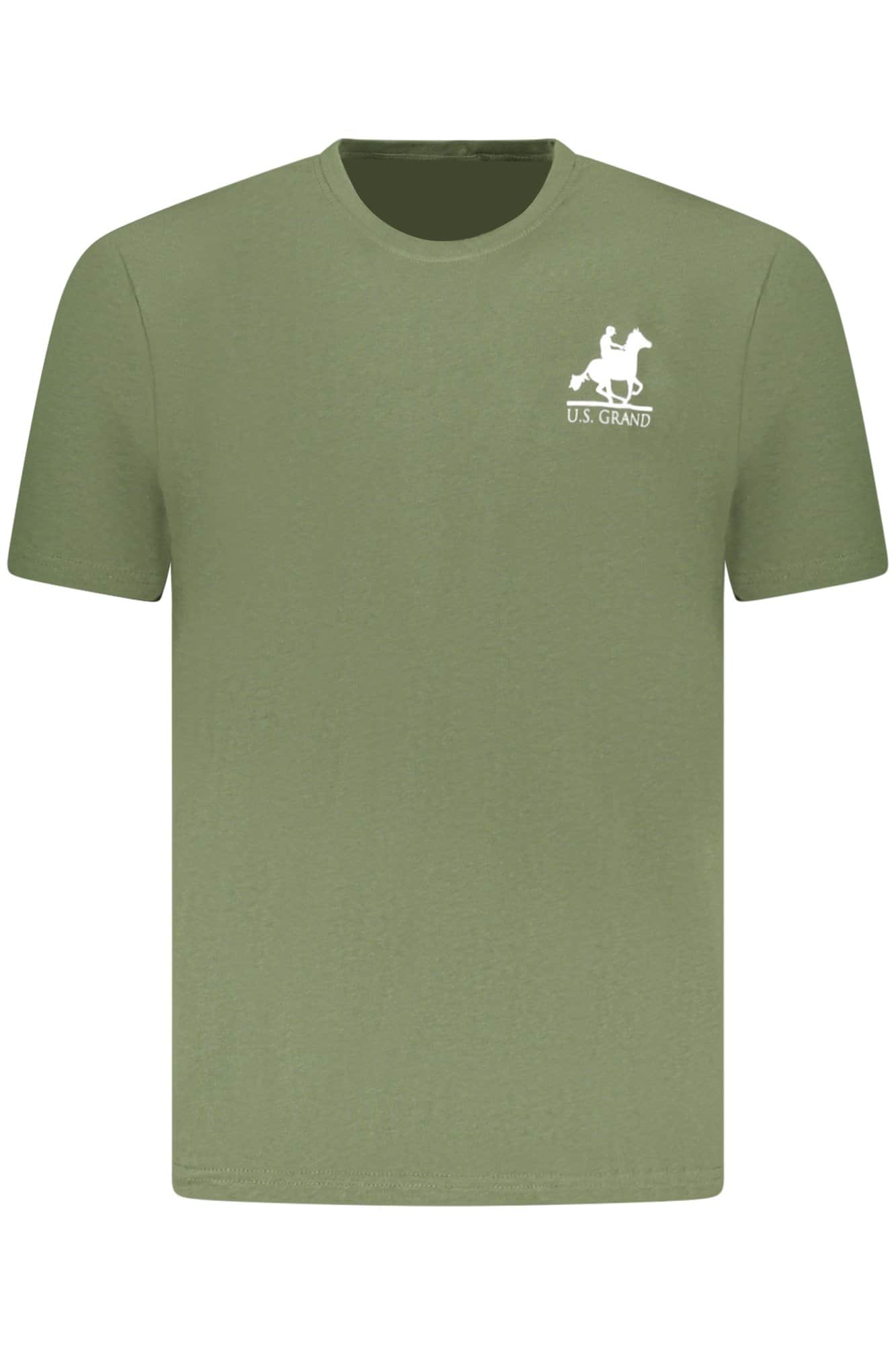 US GRAND MEN'S SHORT-SLEEVE T-SHIRT BROWN