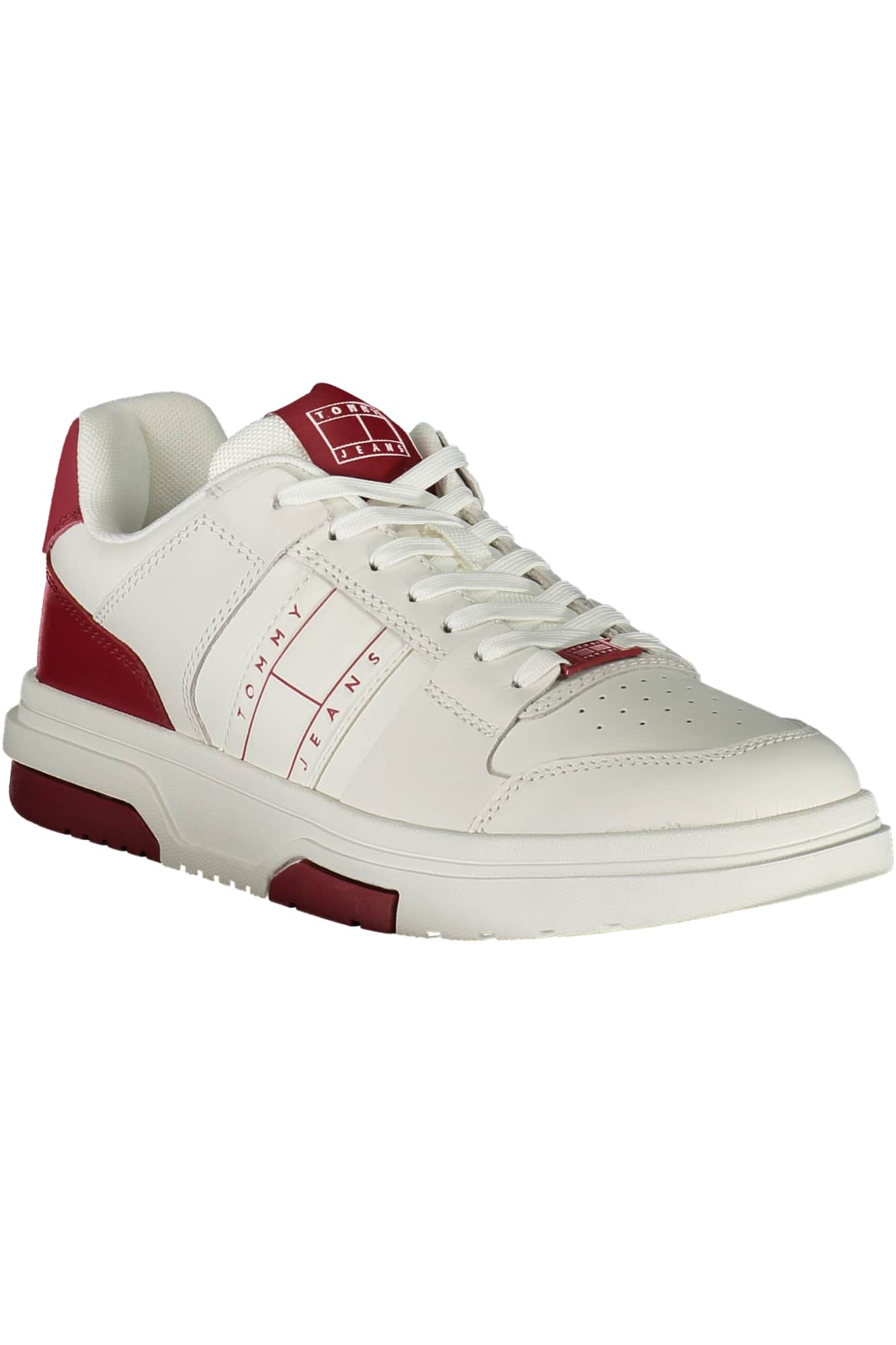 TOMMY HILFIGER MEN'S SPORTS SHOES WHITE