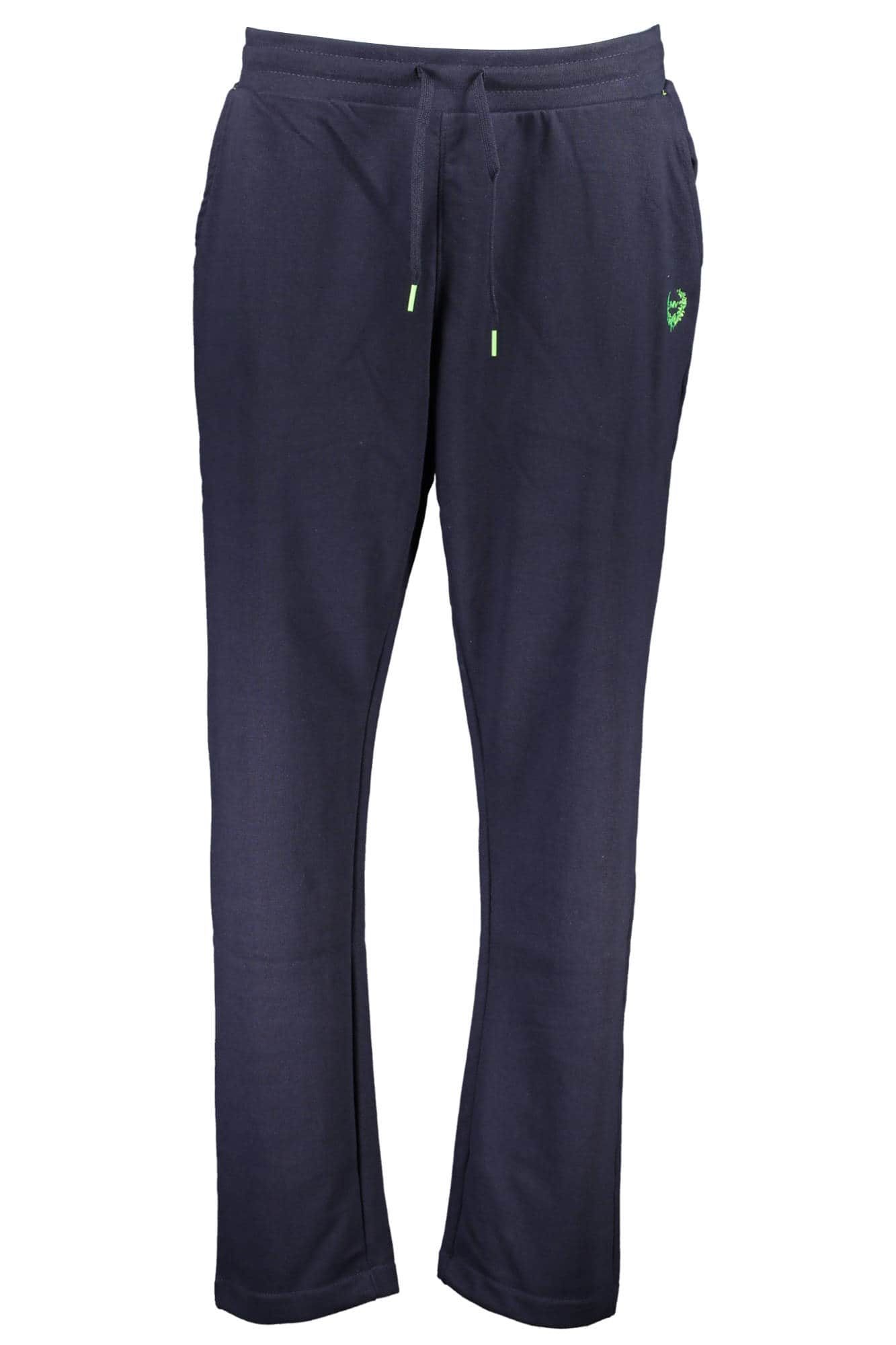GIAN MARCO VENTURI MEN'S BLUE TROUSERS
