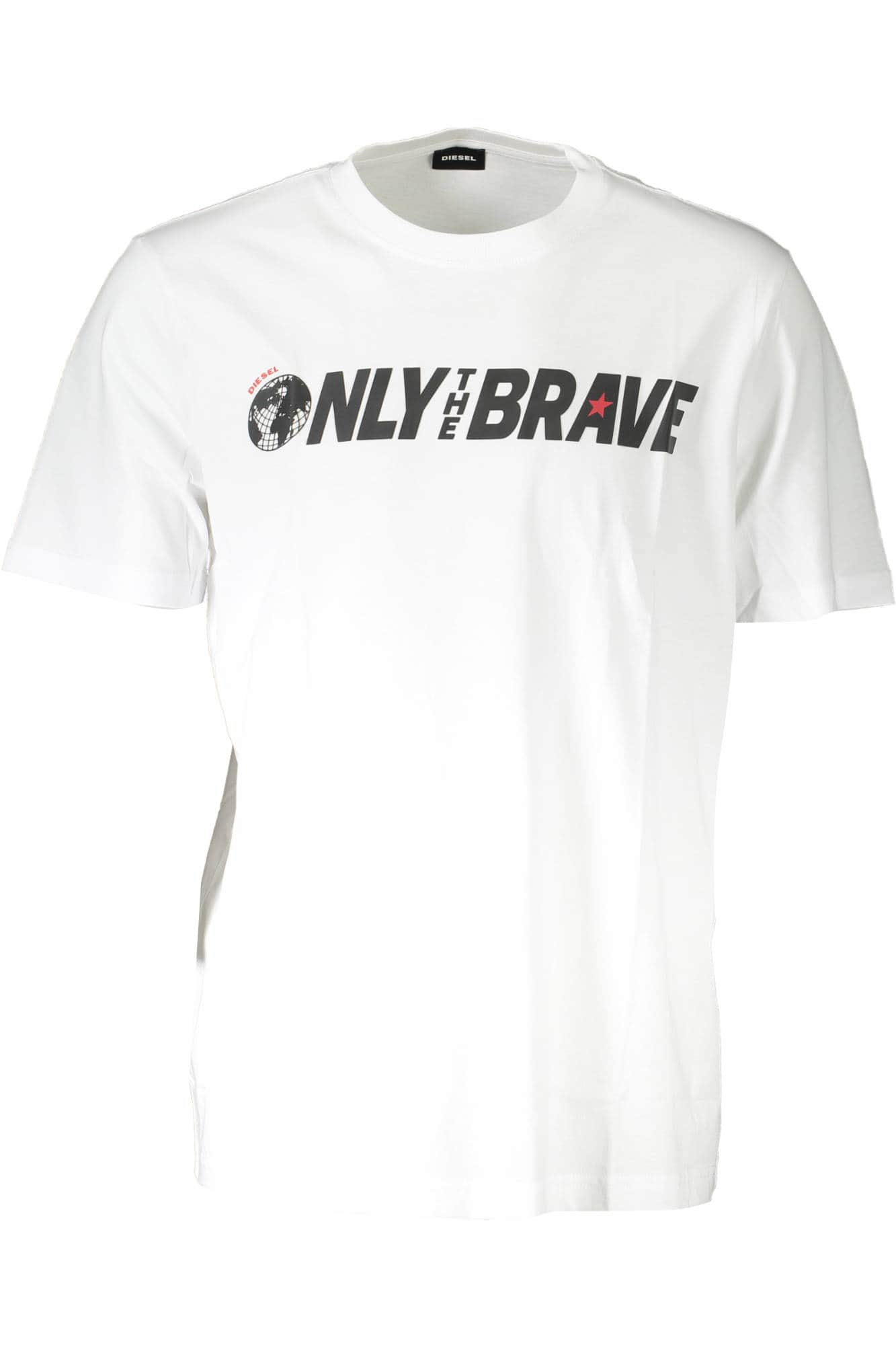 DIESEL SHORT SLEEVE T-SHIRT MEN WHITE