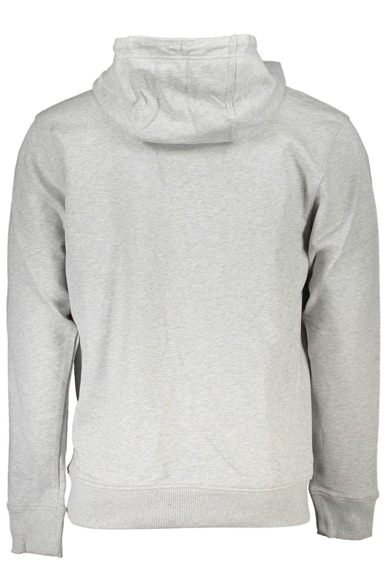 TOMMY HILFIGER MEN'S ZIP-UP SWEATSHIRT GREY