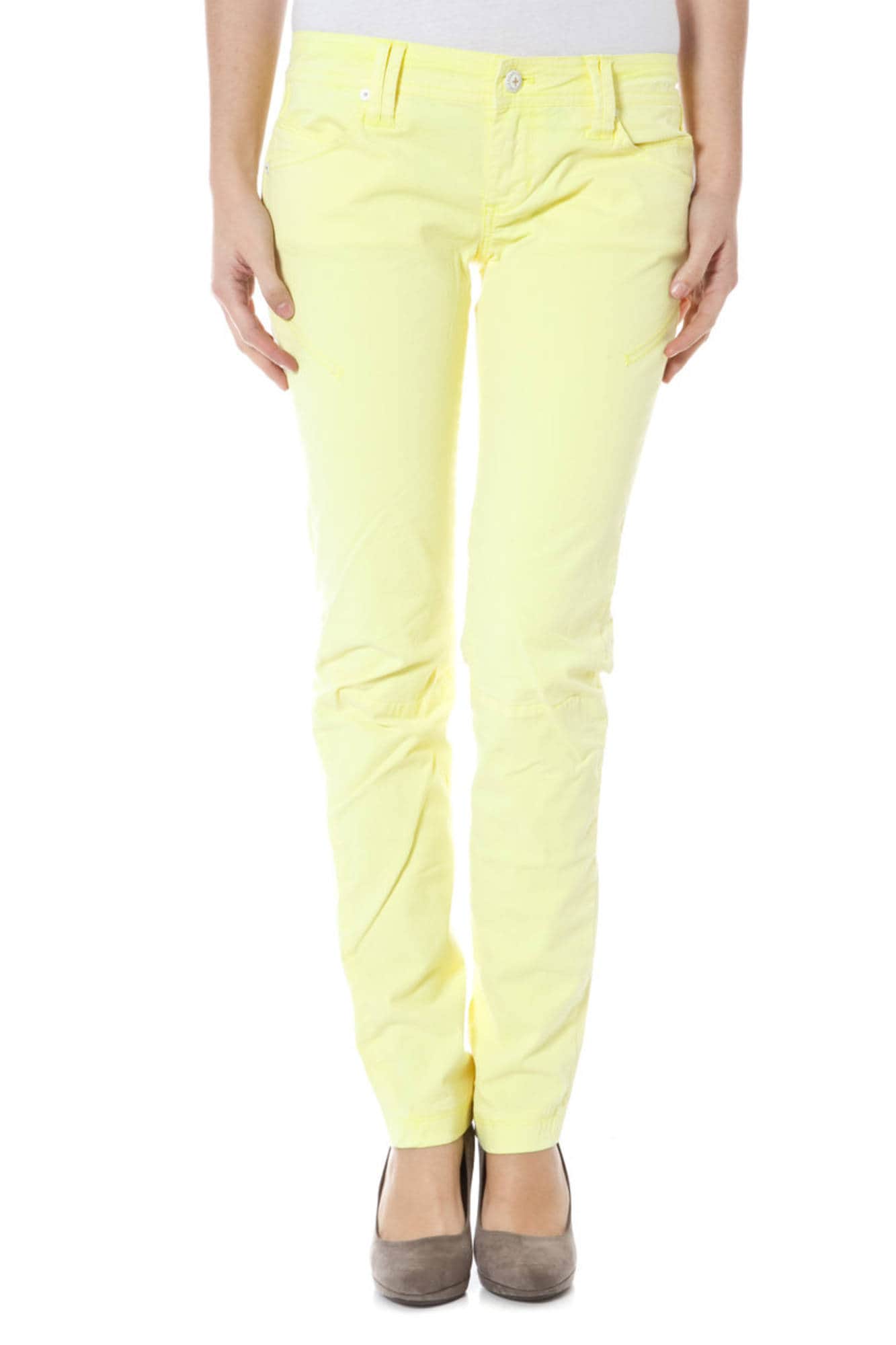 ZUELEMENTS GEEL DAMES BROEK