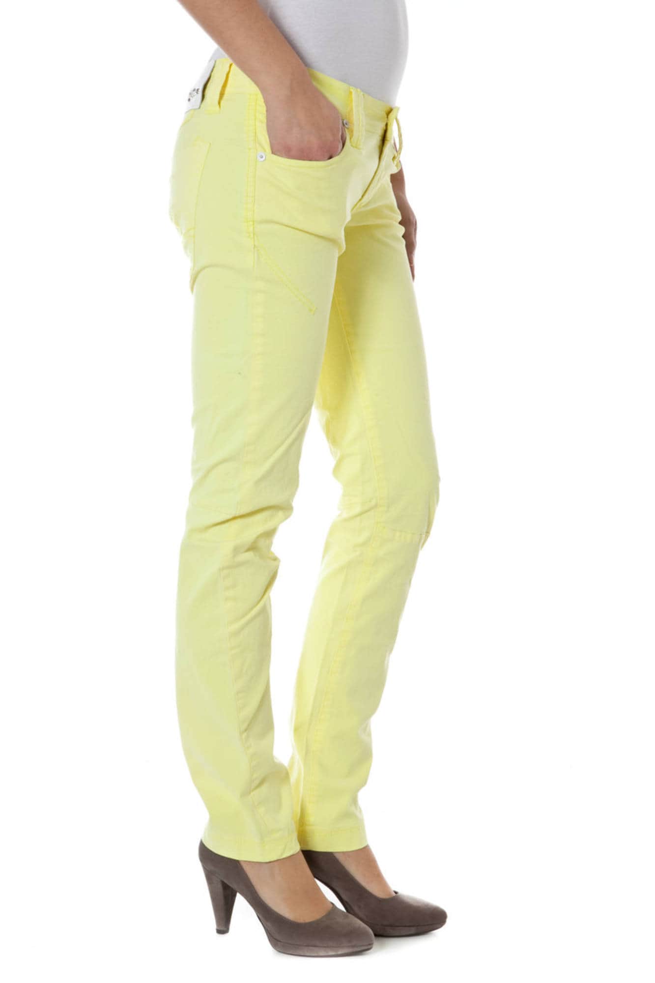 ZUELEMENTS GEEL DAMES BROEK