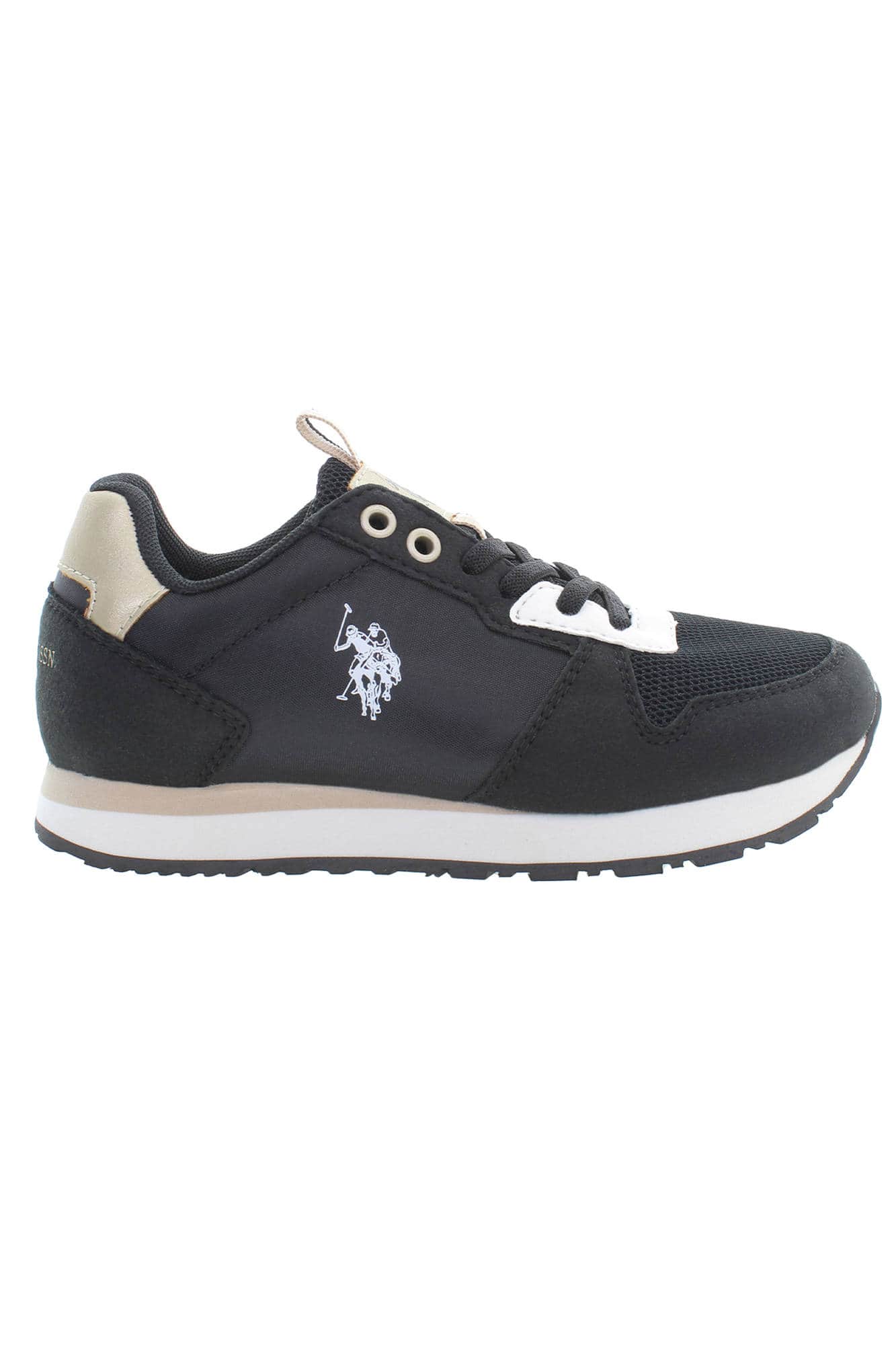 US POLO ASSN. CHILDREN'S BLACK SPORTS FOOTWEAR