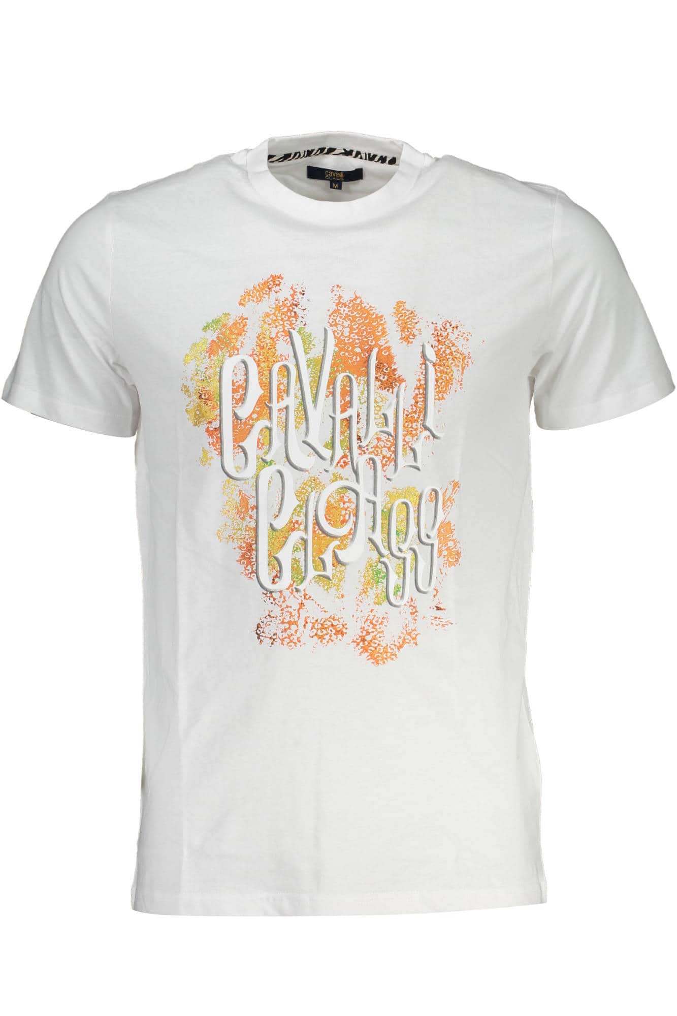 CAVALLI CLASS SHORT SLEEVE T-SHIRT MEN WHITE
