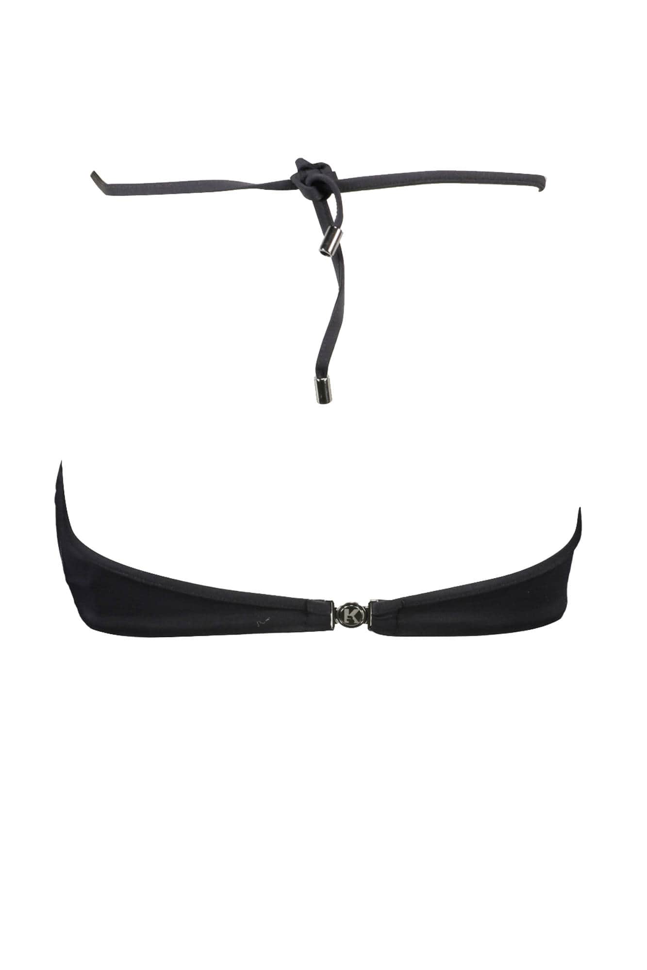KARL LAGERFELD BEACHWEAR SWIMSUIT TOP WOMEN BLACK