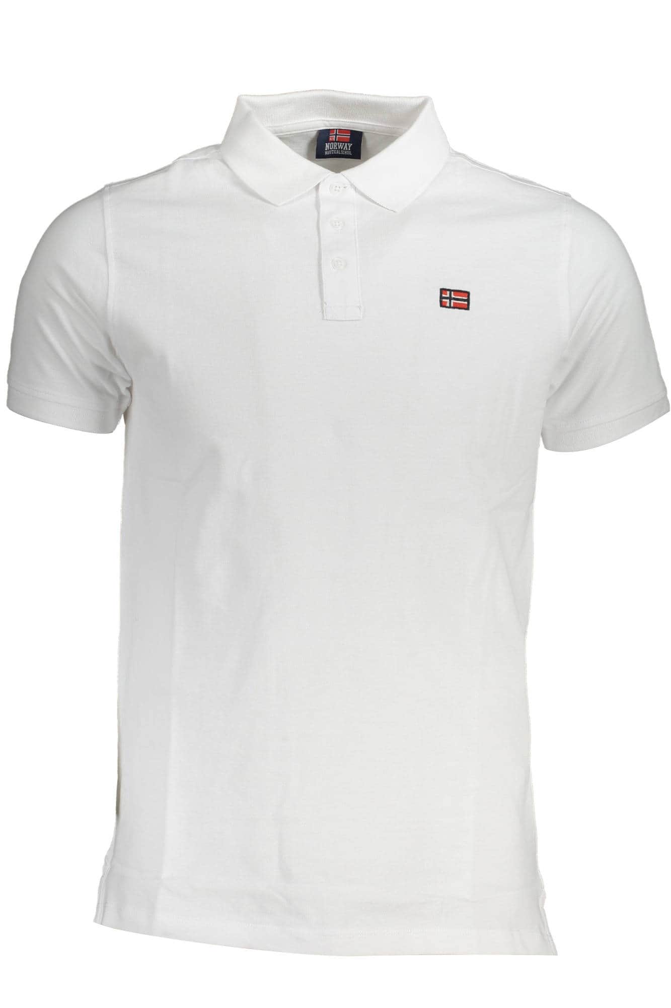 NORWAY 1963 MEN'S SHORT SLEEVE POLO WHITE