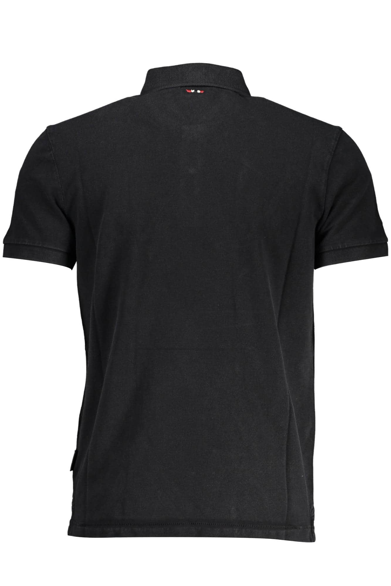 NAPAPIJRI POLO SHORT SLEEVE MEN BLACK