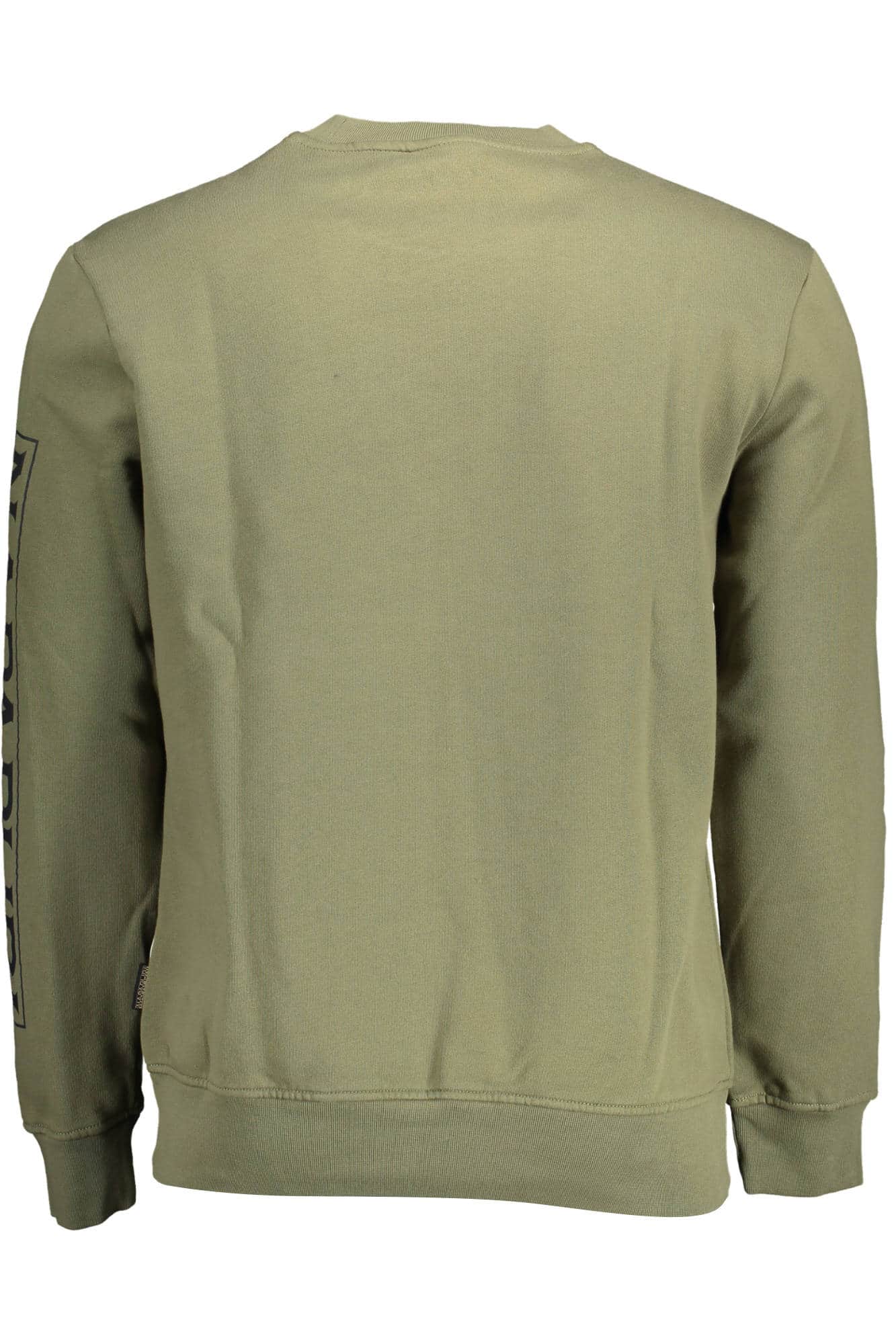NAPAPIJRI SWEATSHIRT WITHOUT ZIP MEN GREEN