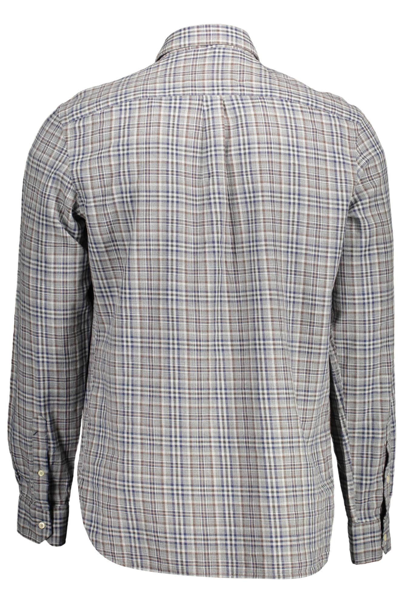 US POLO ASSN. MEN'S LONG-SLEEVED SHIRT, GREY