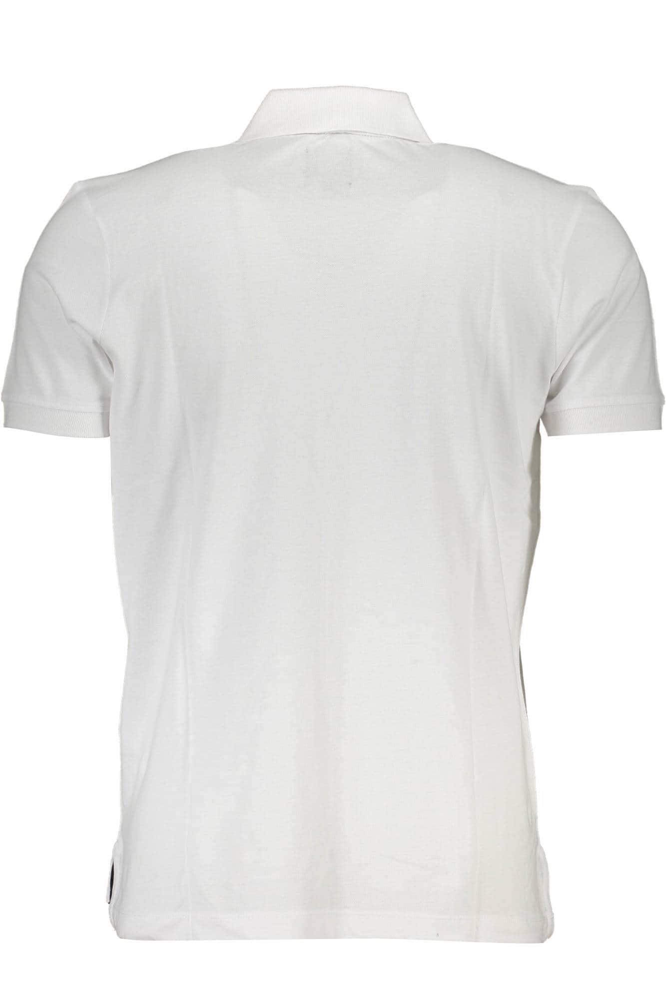 GIAN MARCO VENTURI MEN'S SHORT SLEEVE POLO WHITE