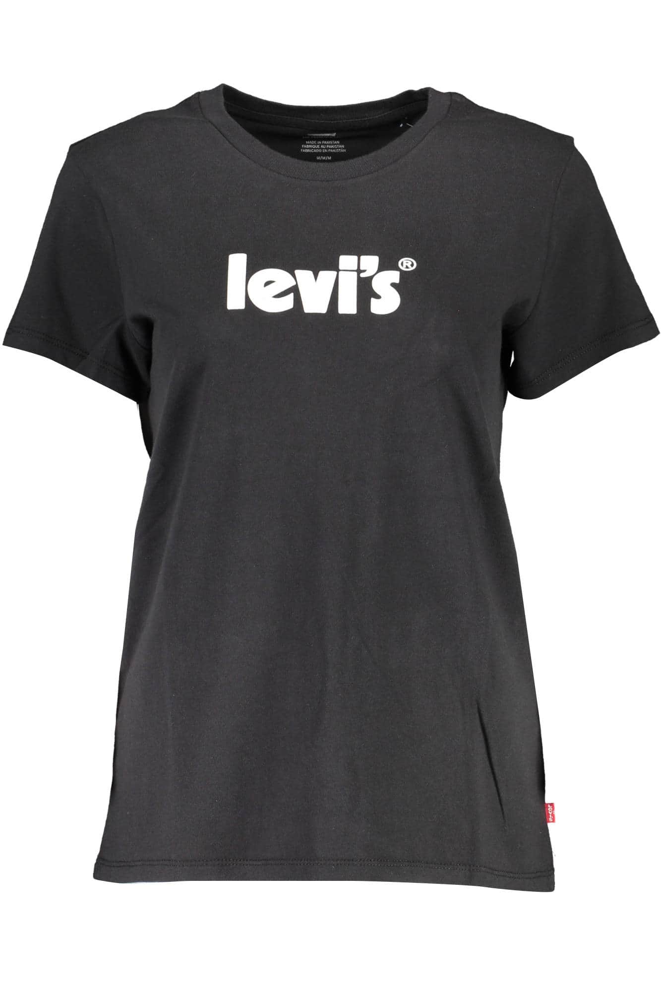 LEVI'S SHORT SLEEVE T-SHIRT WOMEN BLACK