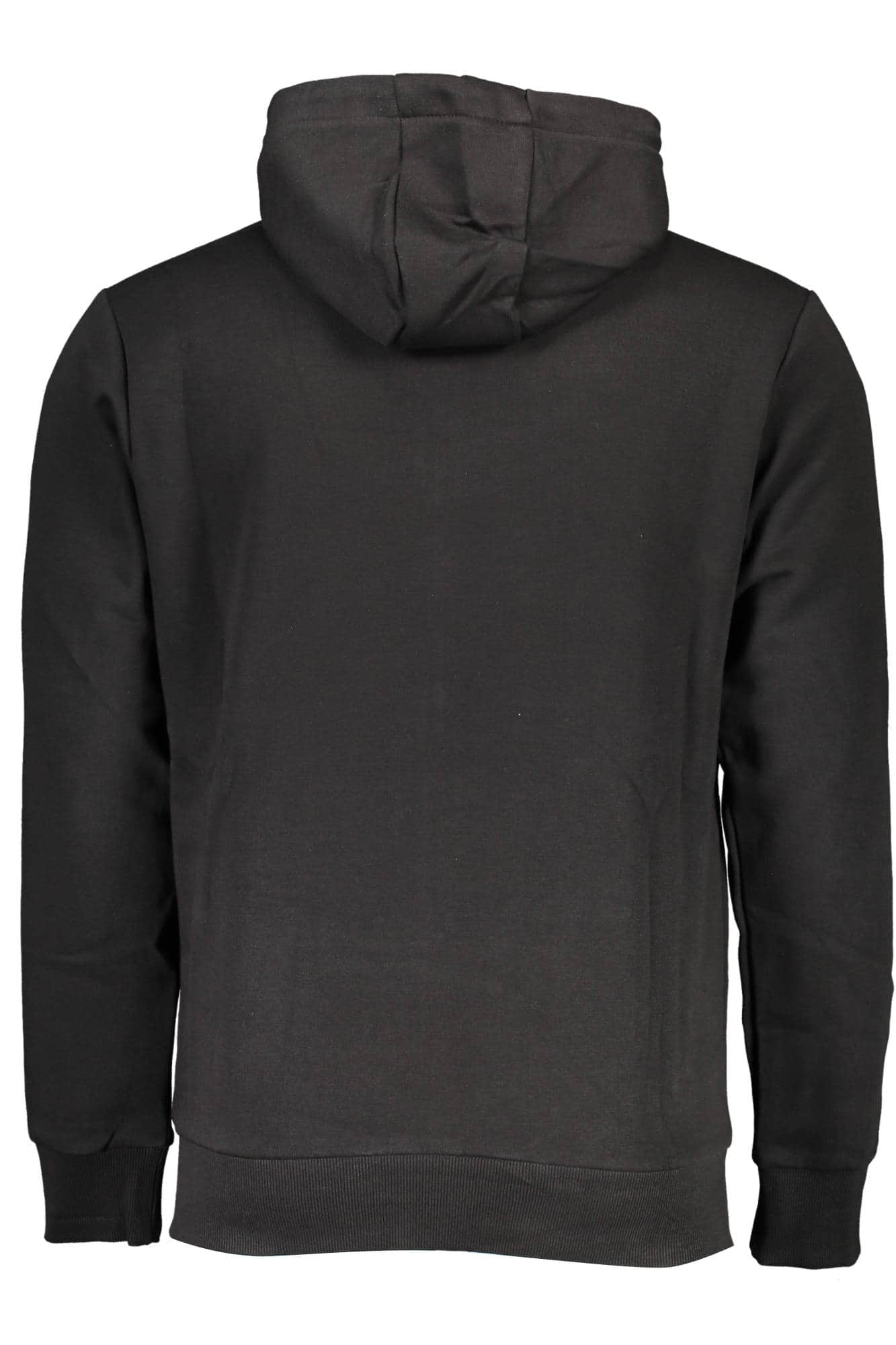 US GRAND MEN'S BLACK ZIP-UP SWEATSHIRT