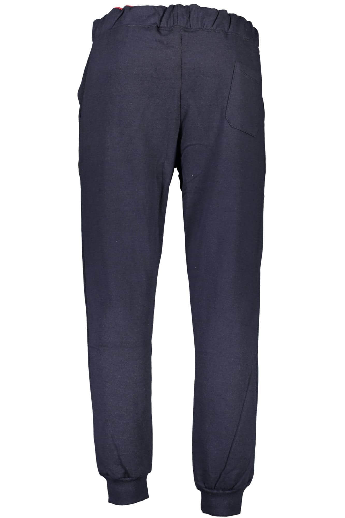 GIAN MARCO VENTURI MEN'S BLUE TROUSERS