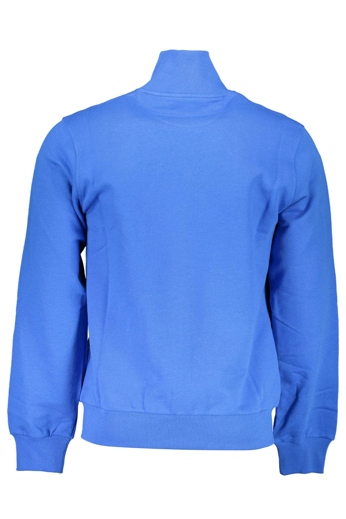 LA MARTINA MEN'S BLUE ZIP-UP SWEATSHIRT