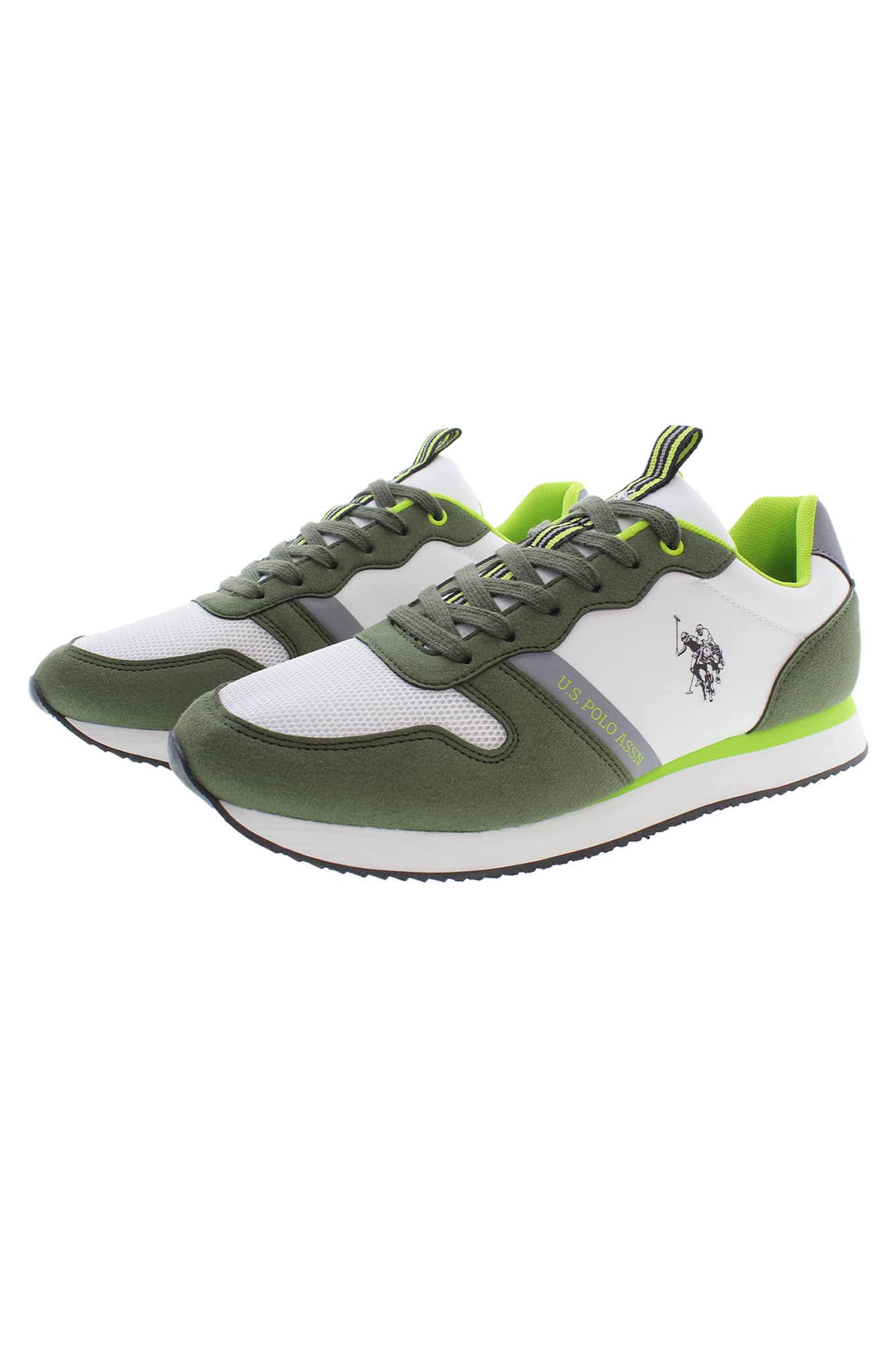 US Polo Assn. heren sportschoenen groen