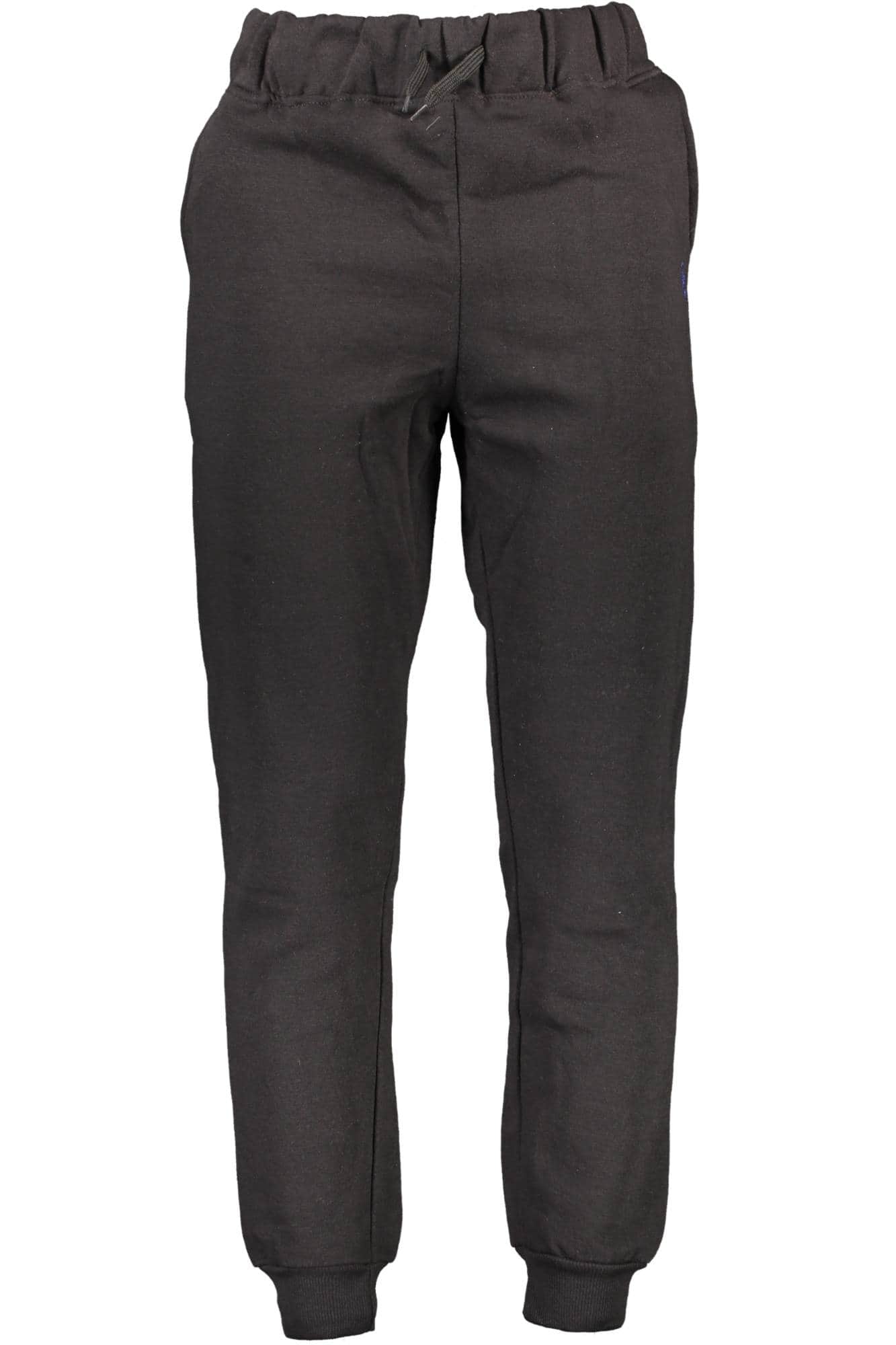 GIAN MARCO VENTURI BLACK MEN'S PANTS