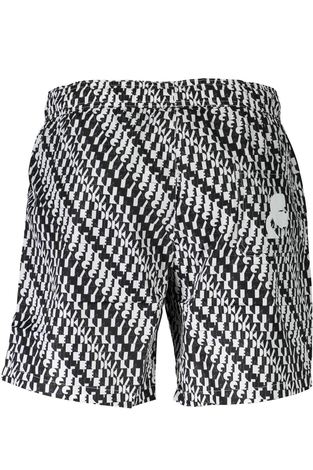 KARL LAGERFELD BEACHWEAR SWIMSUIT BOTTOM MEN WHITE
