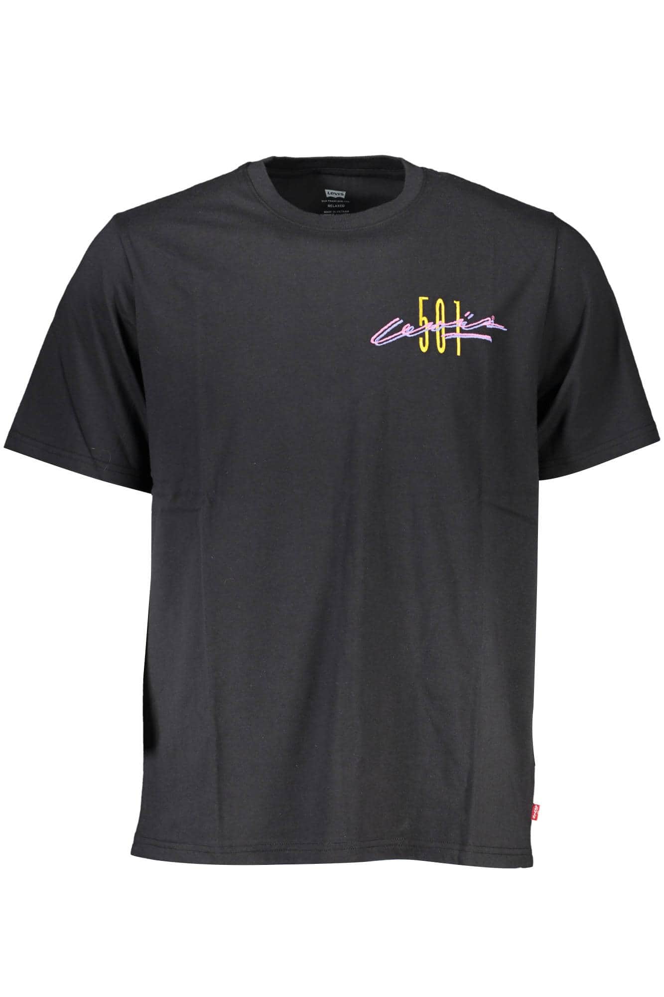 LEVI'S SHORT SLEEVE T-SHIRT MEN BLACK