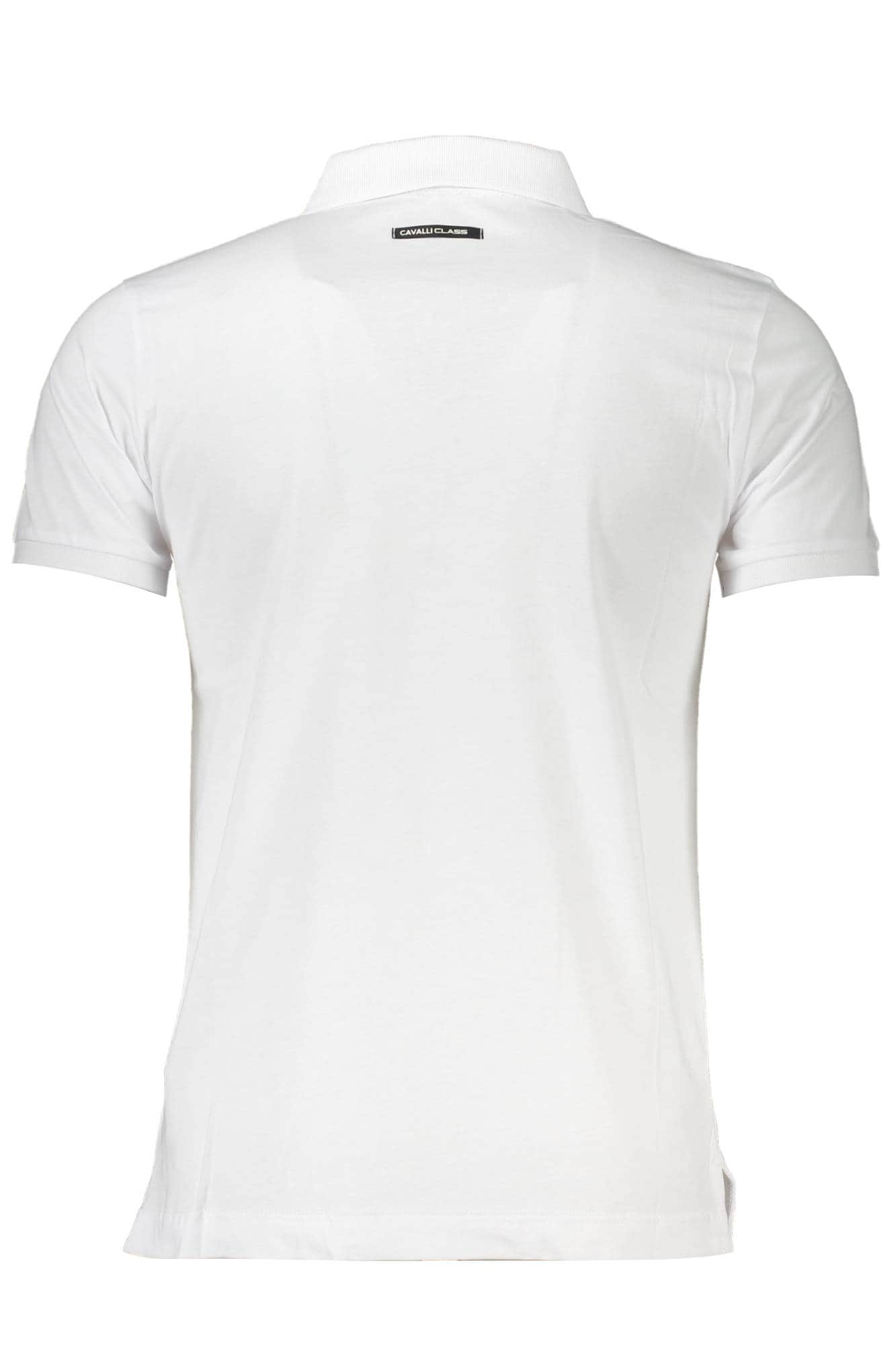CAVALLI CLASS POLO SHORT SLEEVES MEN WHITE