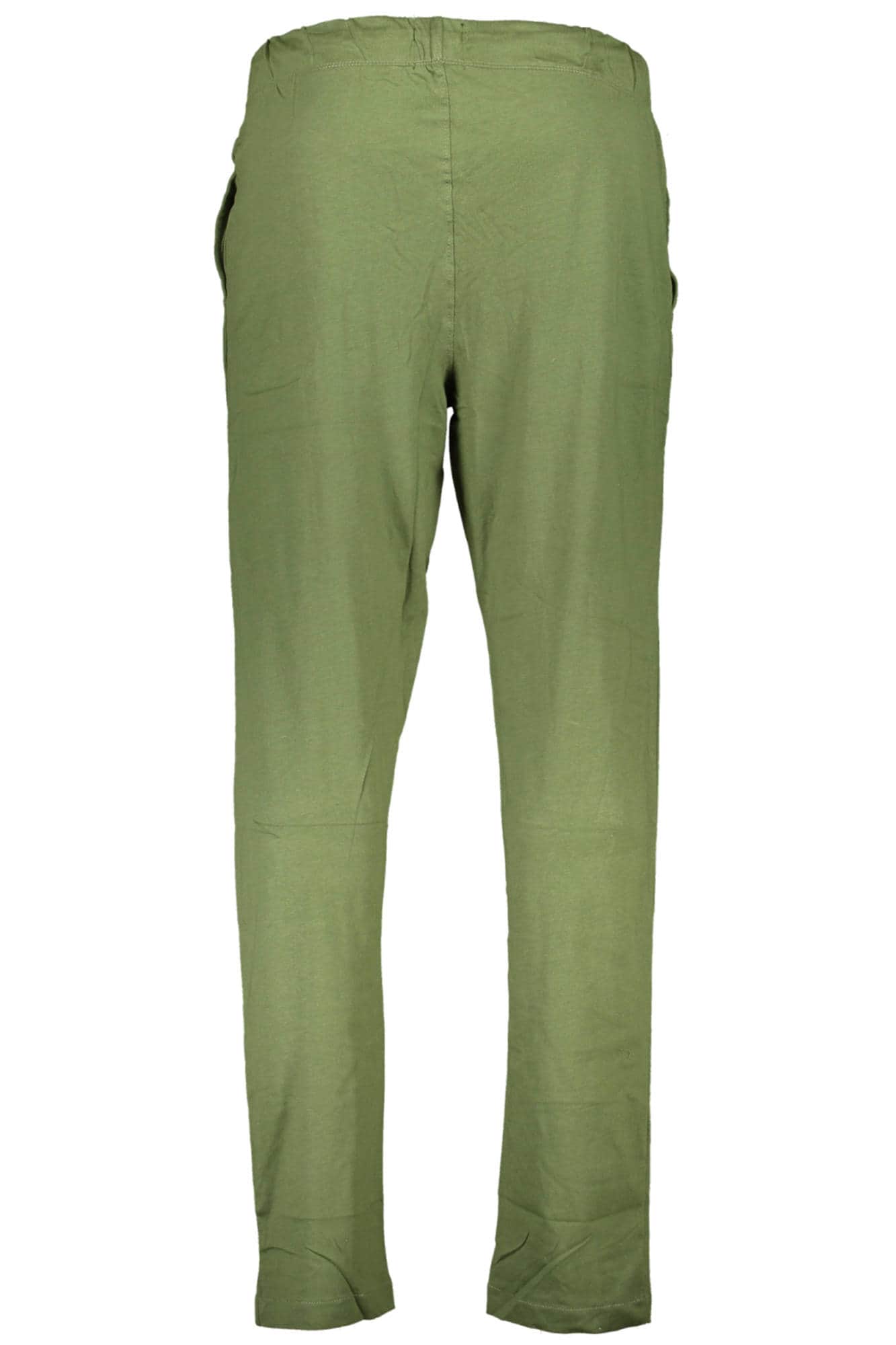 GIAN MARCO VENTURI MEN'S GREEN TROUSERS
