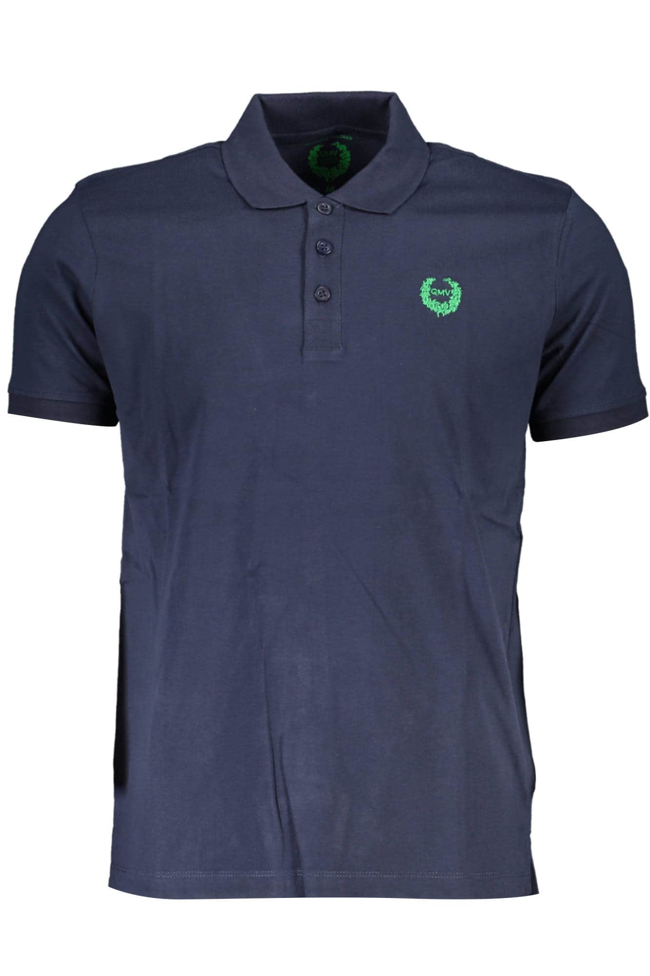 GIAN MARCO VENTURI MEN'S SHORT SLEEVE POLO BLUE